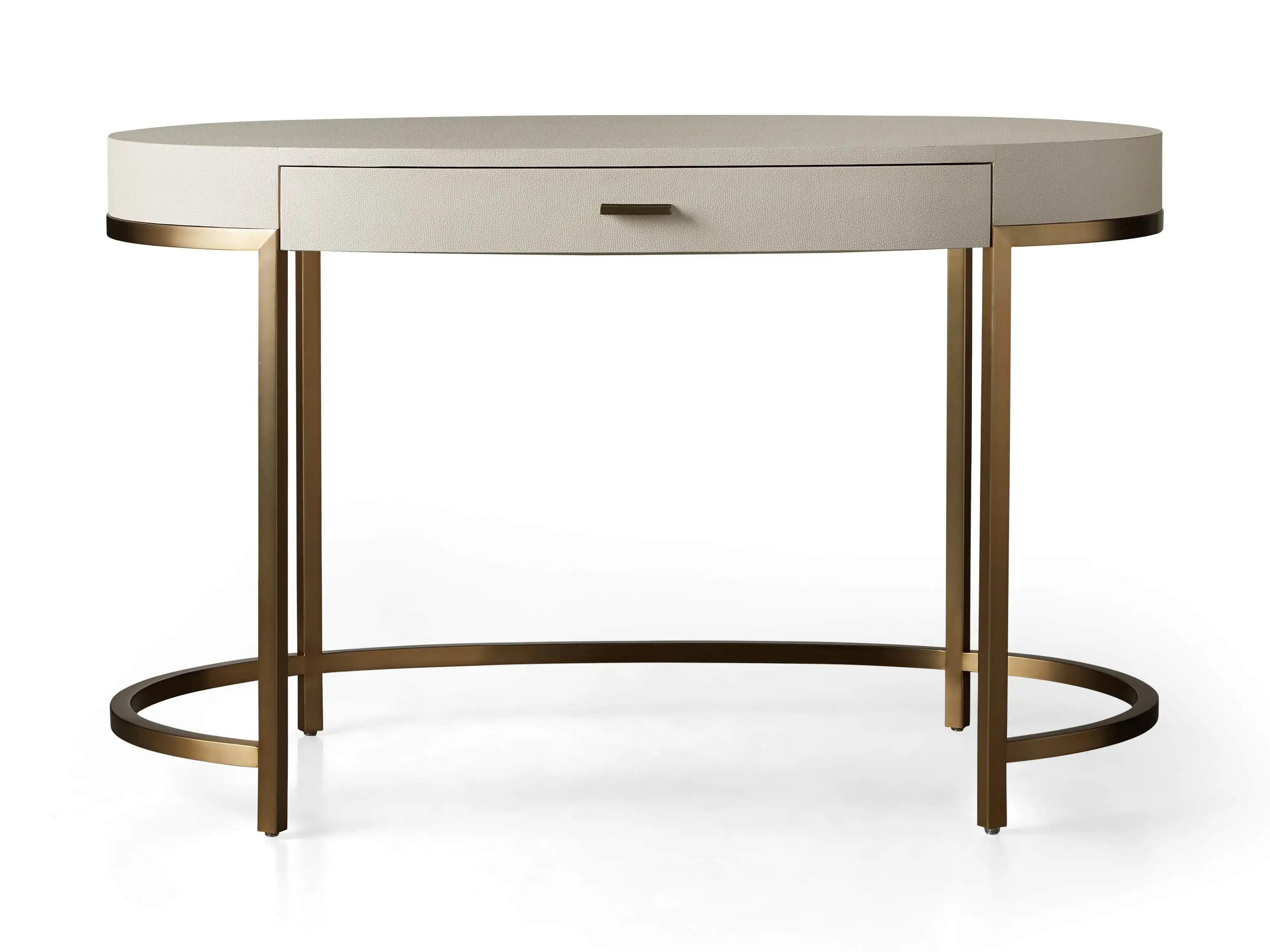 Malone Oval Writing Desk | Arhaus