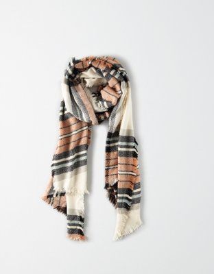 AEO Plaid Blanket Scarf | American Eagle Outfitters (US & CA)
