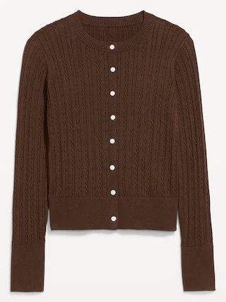 SoSoft Crew-Neck Cardigan Sweater | Old Navy (US)