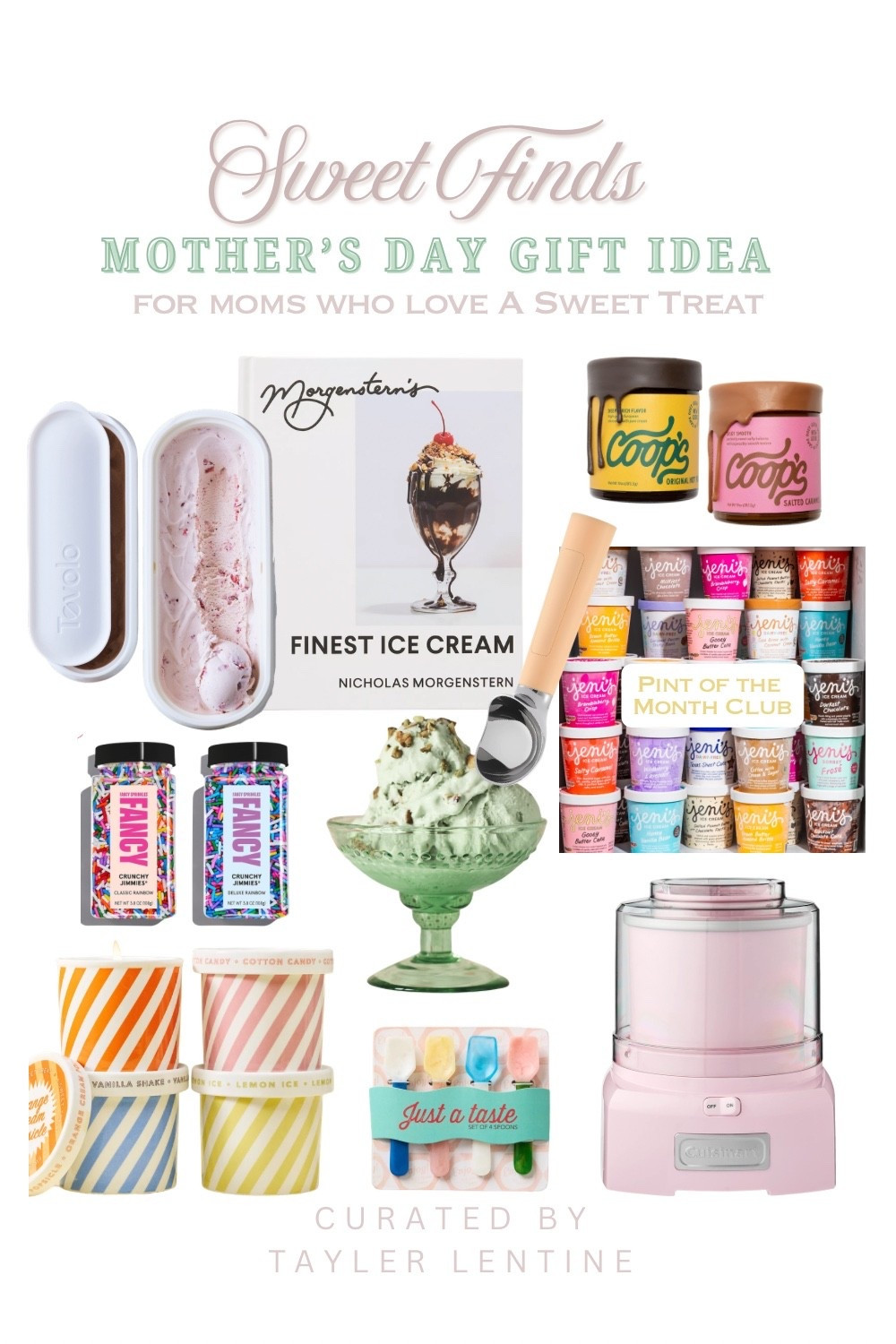 Looking for the perfect Mother’s Day gift for a mom with a sweet tooth? 🍦 These dessert inspired finds are perfect for creating fun, nostalgic and cozy treat moments at home. From ice cream makers and dessert tools to cute serving dishes, toppings and sweet treats, these picks are both functional and fun.

Whether she loves ice cream, baking or hosting dessert nights, these Mother’s Day gift ideas are perfect for making everyday moments feel special. If you’re searching for dessert gifts, sweet treat ideas or unique gifts for moms, this curated list has you covered. 

Save this for your go to Mother’s Day gift guide!

mothers day gift ideas, dessert gifts, gifts for moms, sweet treats, ice cream gifts, dessert bar ideas, ice cream maker

#LTKmomlife #LTKMothersDay #LTKfoodie
