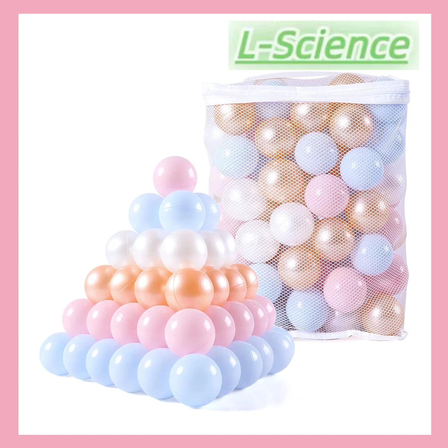 Ball Pit Balls Pastel Plastic Balls | Walmart (US)