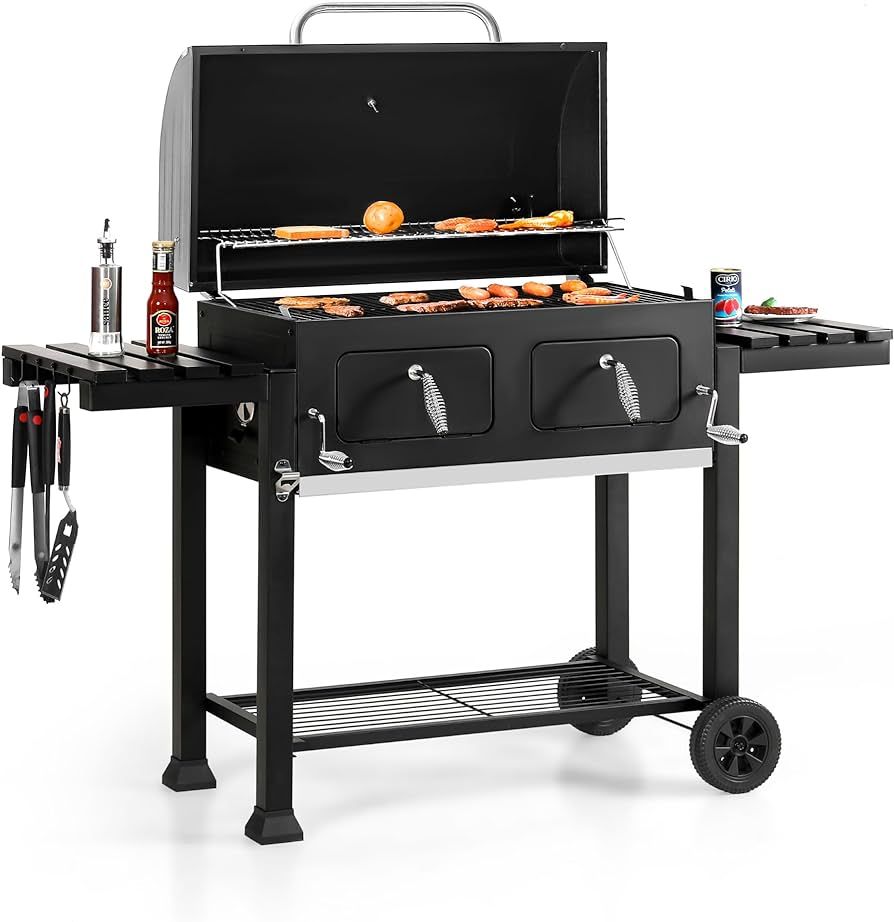 Sophia & William Extra Large Charcoal BBQ Grills with 794 SQ.IN. Cooking Area, Outdoor Barbecue G... | Amazon (US)