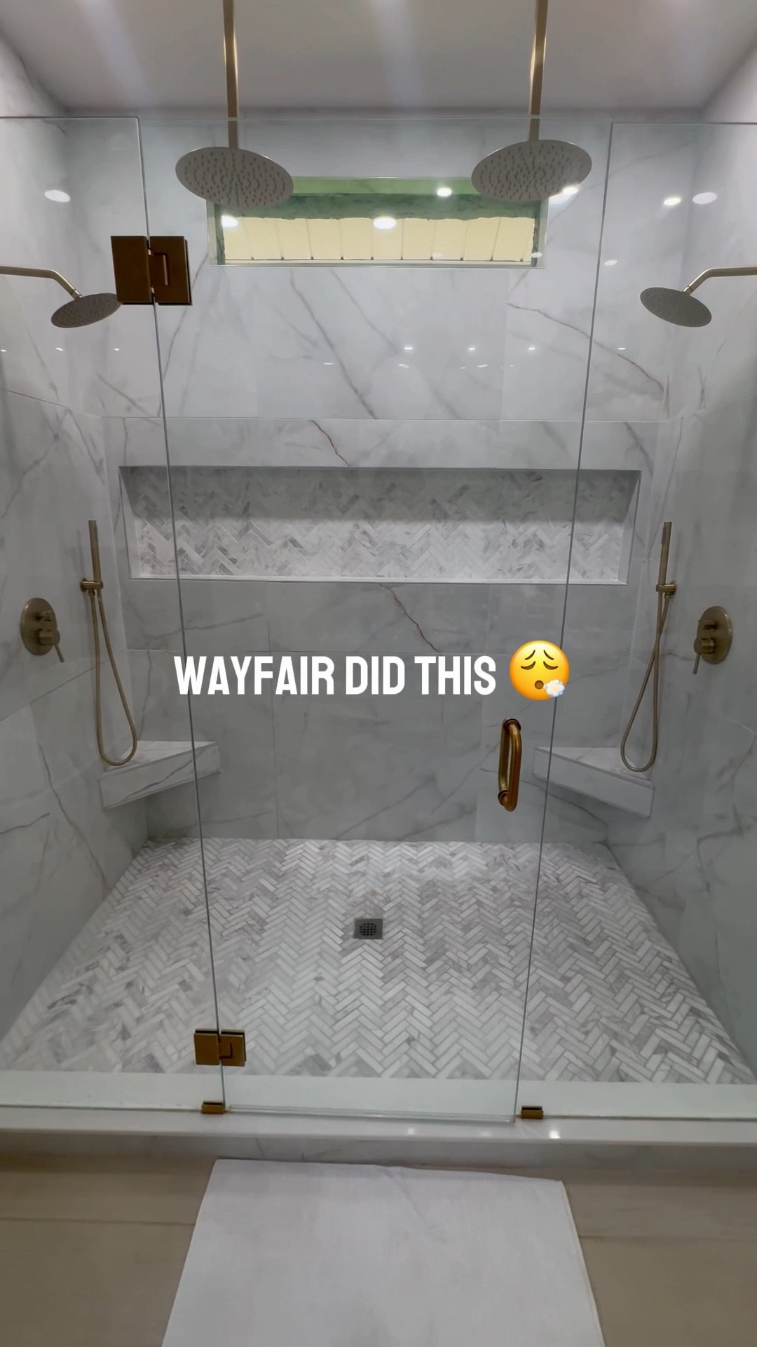 This shower came together so beautifully 😮‍💨✨ sharing all the details I sourced from Wayfair — fixtures + glass linked here 🤍 creating that luxury look without the designer price

@Wayfair 



#LTKSaleAlert #LTKHome #LTKdayinmylife