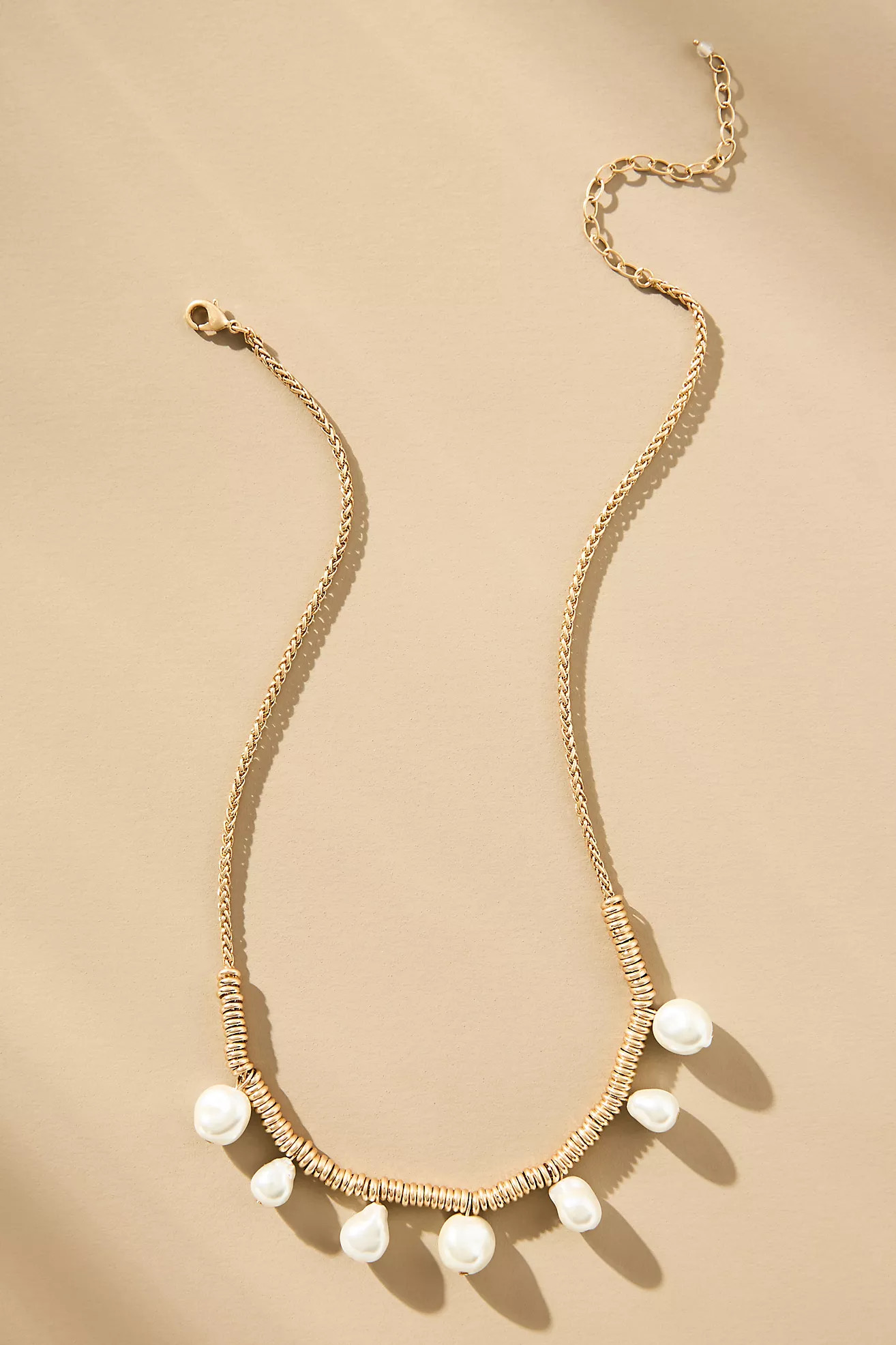 Drippy Pearl Necklace | Anthropologie (US)