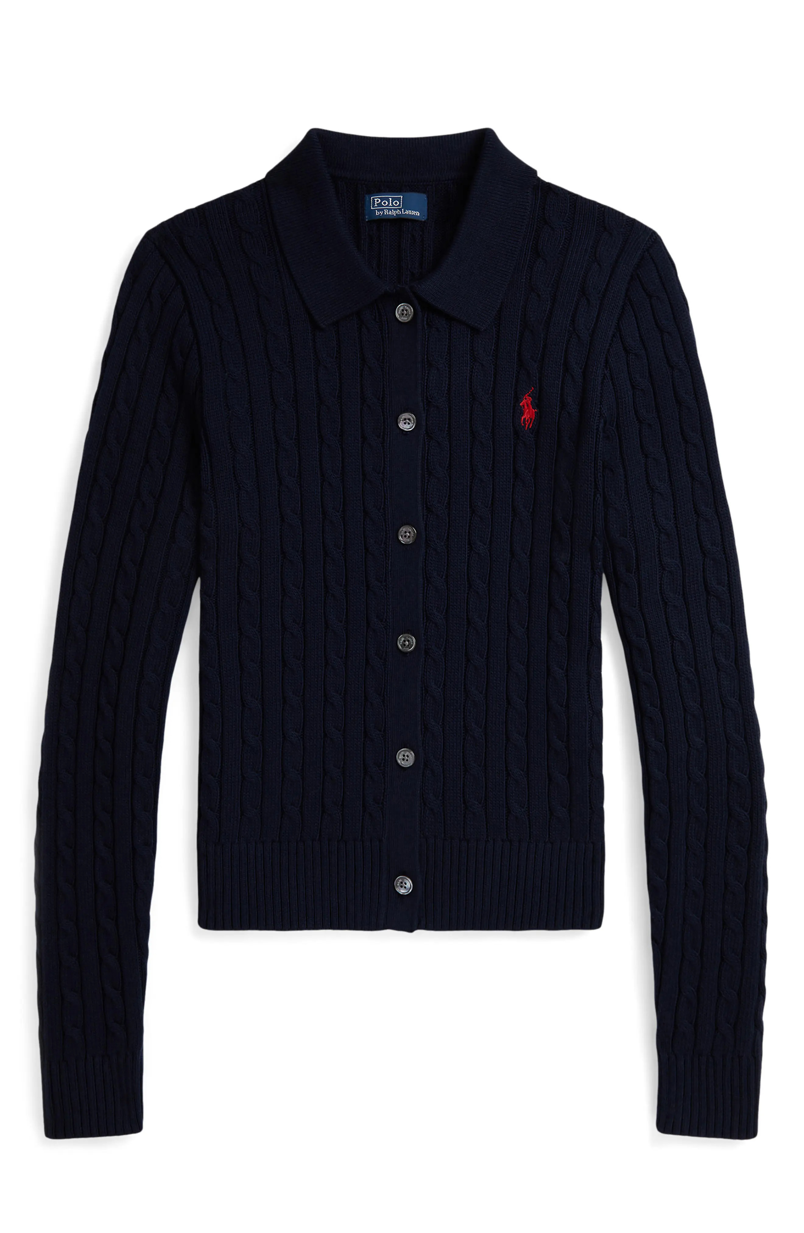 Cable Knit Cotton Cardigan | Nordstrom