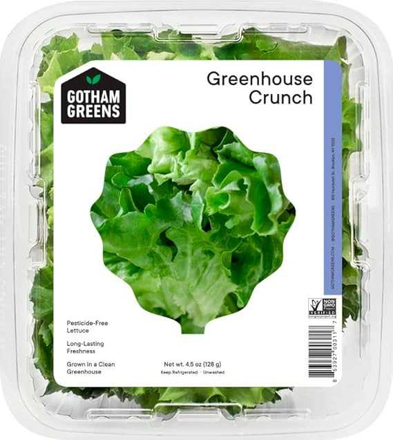 Gotham Greens Greenhouse Crunch Lettuce, 4.5 Oz | Amazon (US)