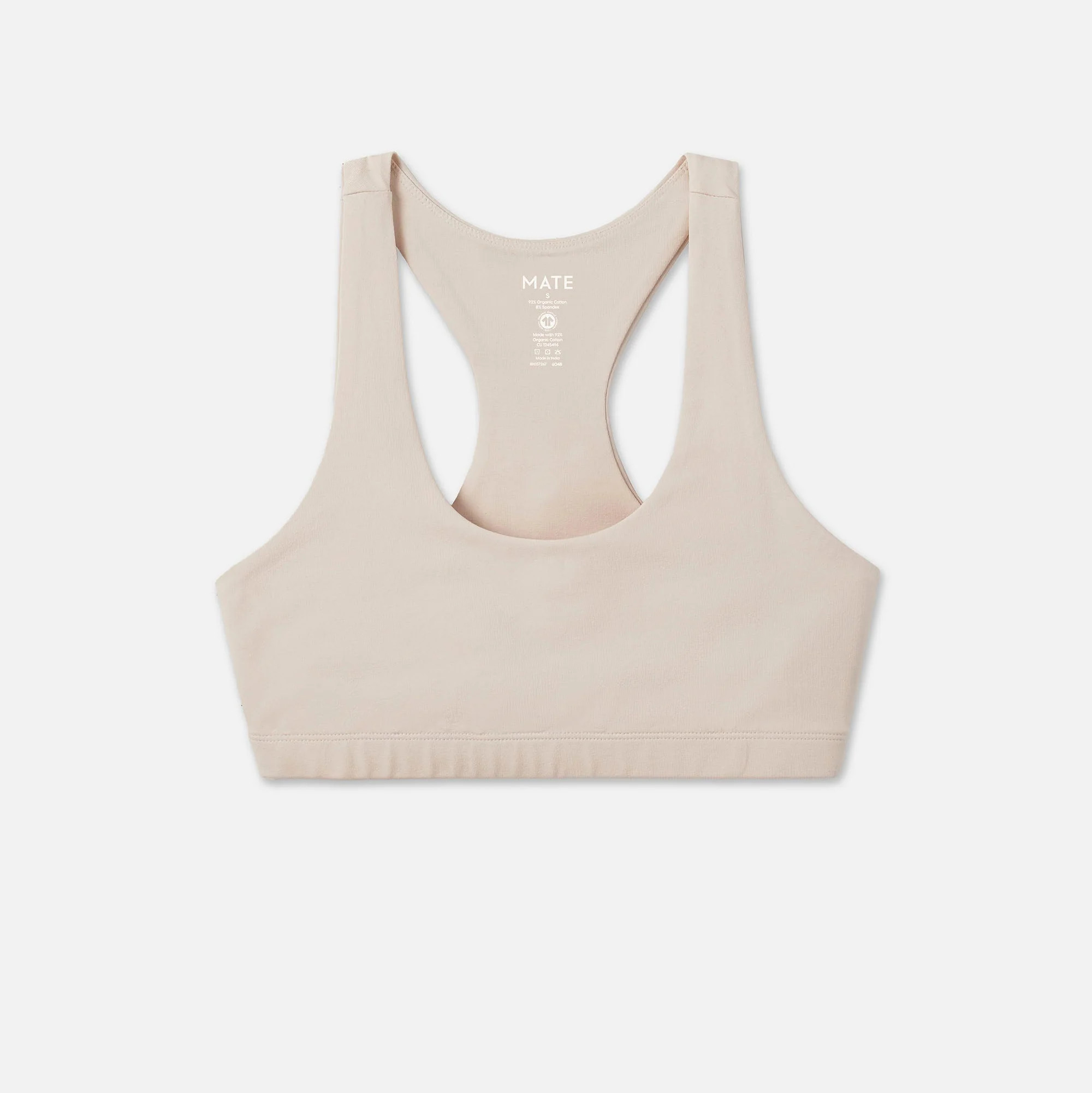 Organic Stretch Sports Bra | MATE The Label