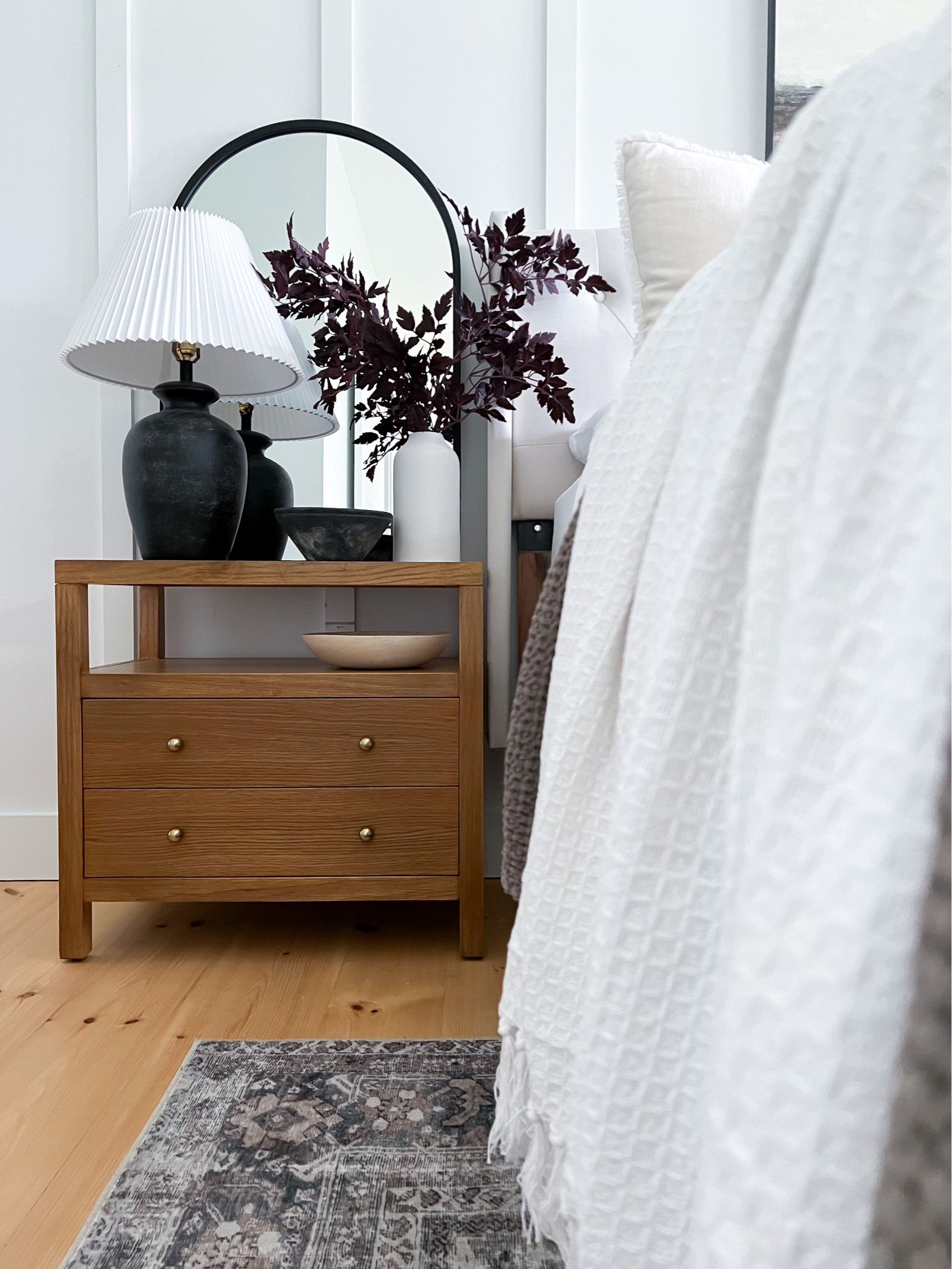 New nightstands! 

#nightstands
#falldecor
#bedroom
#bedroomdecor

#LTKhome #LTKSeasonal #LTKsalealert