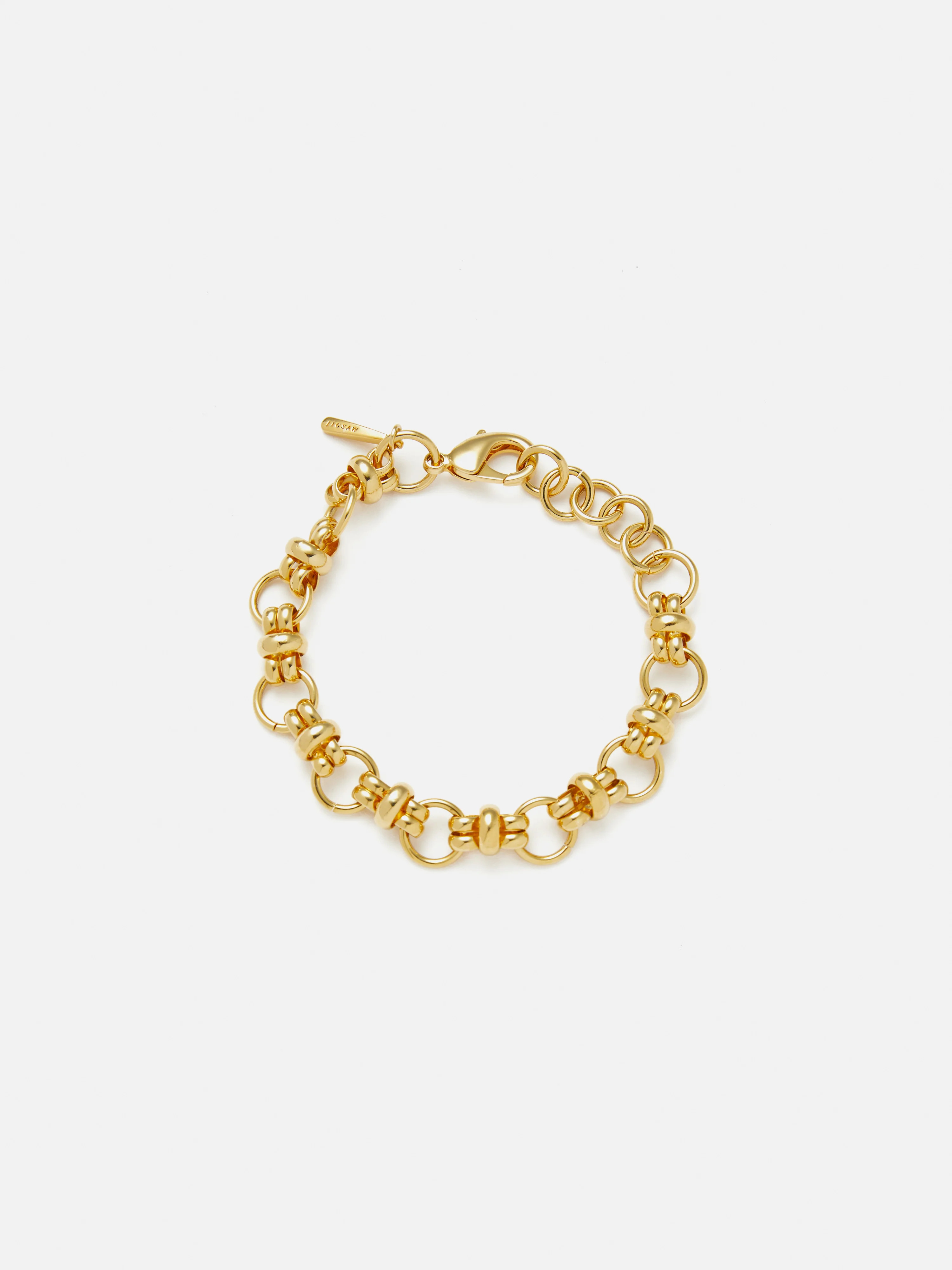 Round Chain Bracelet | Gold | Jigsaw (UK)