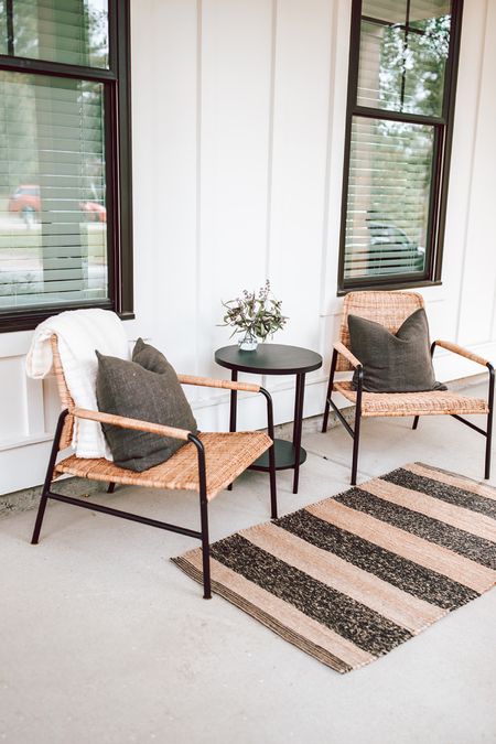 This cozy, simple, and neutral porch area in one of my Airbnb properties is one of my favorites! 

Shop these outdoor chairs, rug, and side table now! 

#homedecor #airbnbproperties #airbnb #airbnbdecor #airbnbhost #airbnbproducts
#interiordesign #housedecor #favorites #homedecorfavorites #homedecoressentials #musthaves #homedecormusthaves #summerfinds #decorating #modern #modernhomedecor #aesthetic #aesthetichome #modernaesthetic #modernminimalistic #modernminimalistichome #homeinterior #bestproductshome #besthomeproducts #homeessentials #pattern #livingroom #kitchen #diningroom #bedroom #wall  #wooden #targethomedecor #wayfair 

#LTKhome #LTKFind