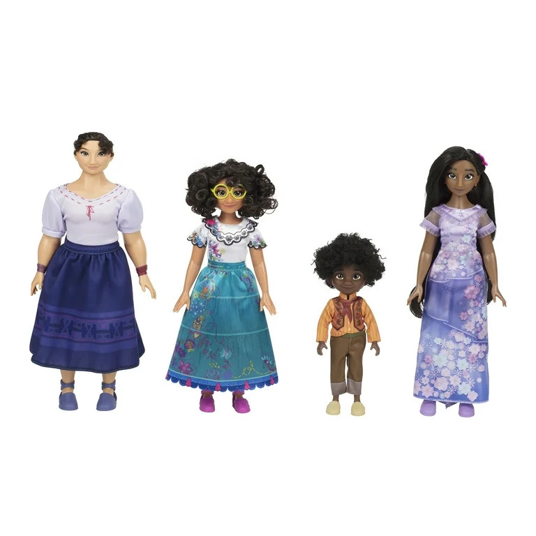 Disney Encanto Mirabel, Isabela, Luisa & Antonio Fashion Doll Gift Set, Walmart Exclusive | Walmart (US)