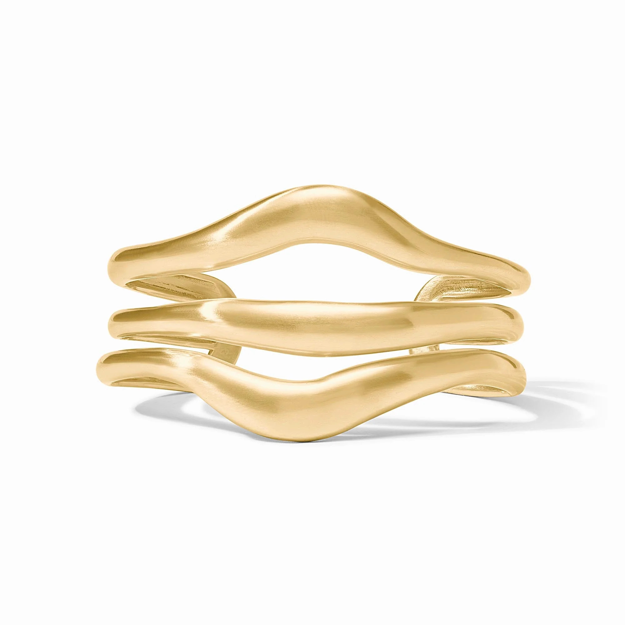 Gold Wave Cuff Bracelet | Julie Vos