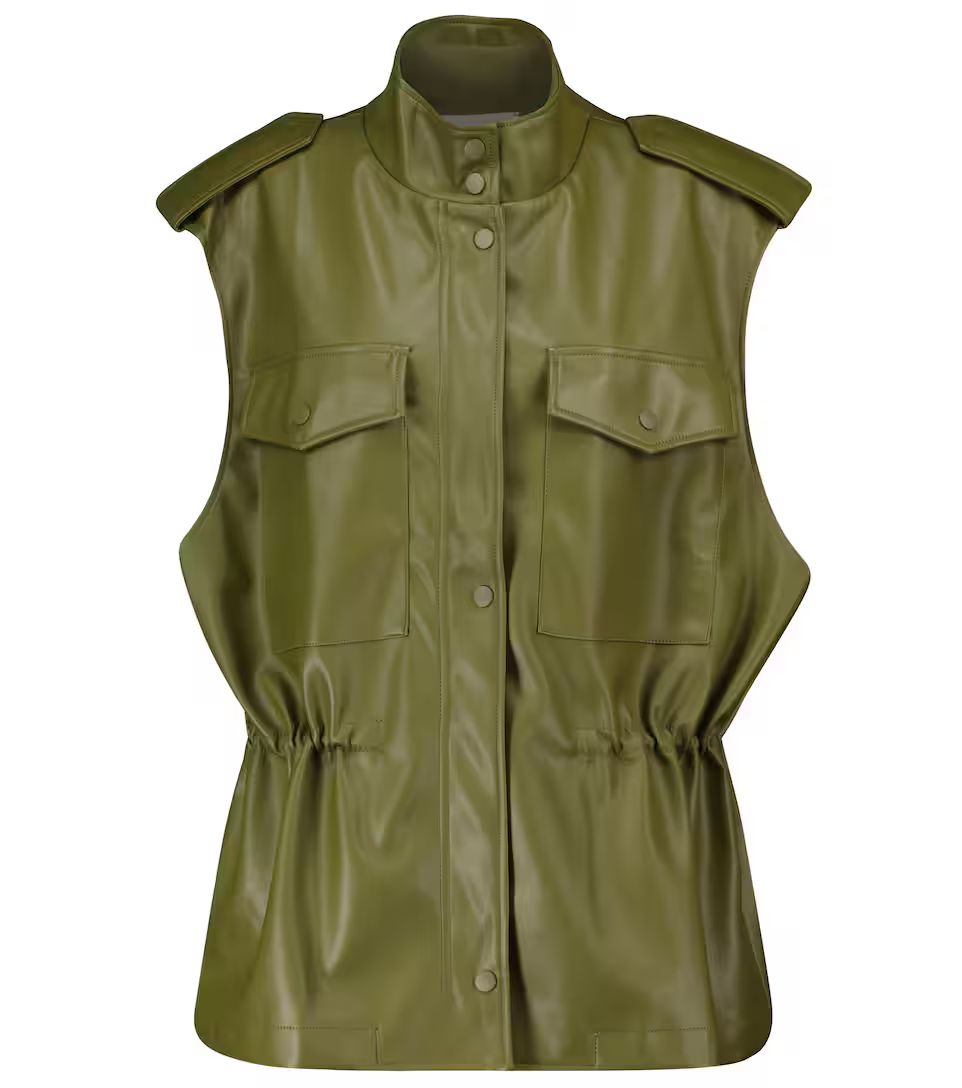 Ines faux leather vest | Mytheresa (INTL)