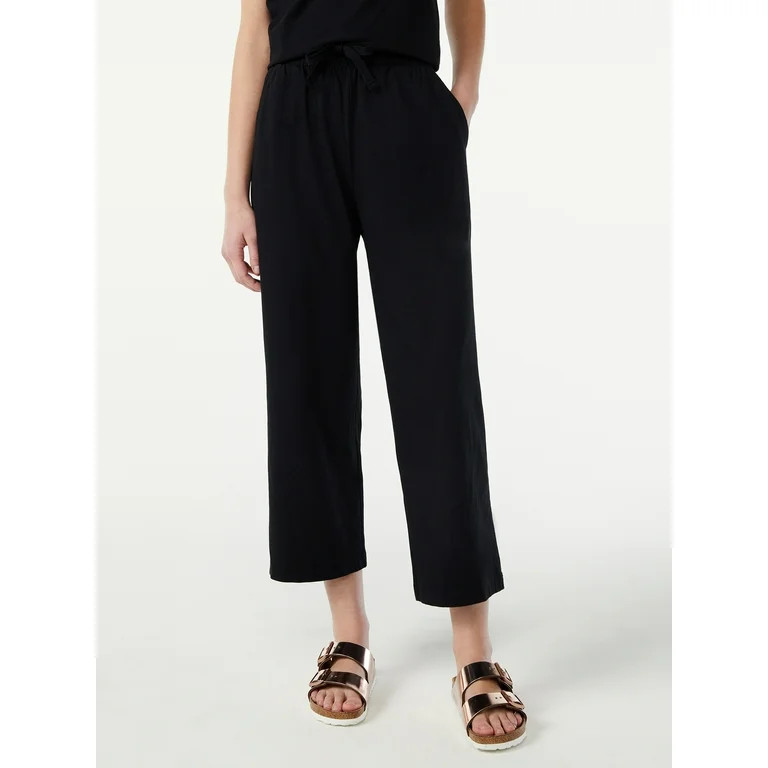 Free Assembly Women's Wide Leg Pants - Walmart.com | Walmart (US)