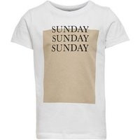 KIDS ONLY Stone Sunday Box Logo T-Shirt New Look | New Look (UK)