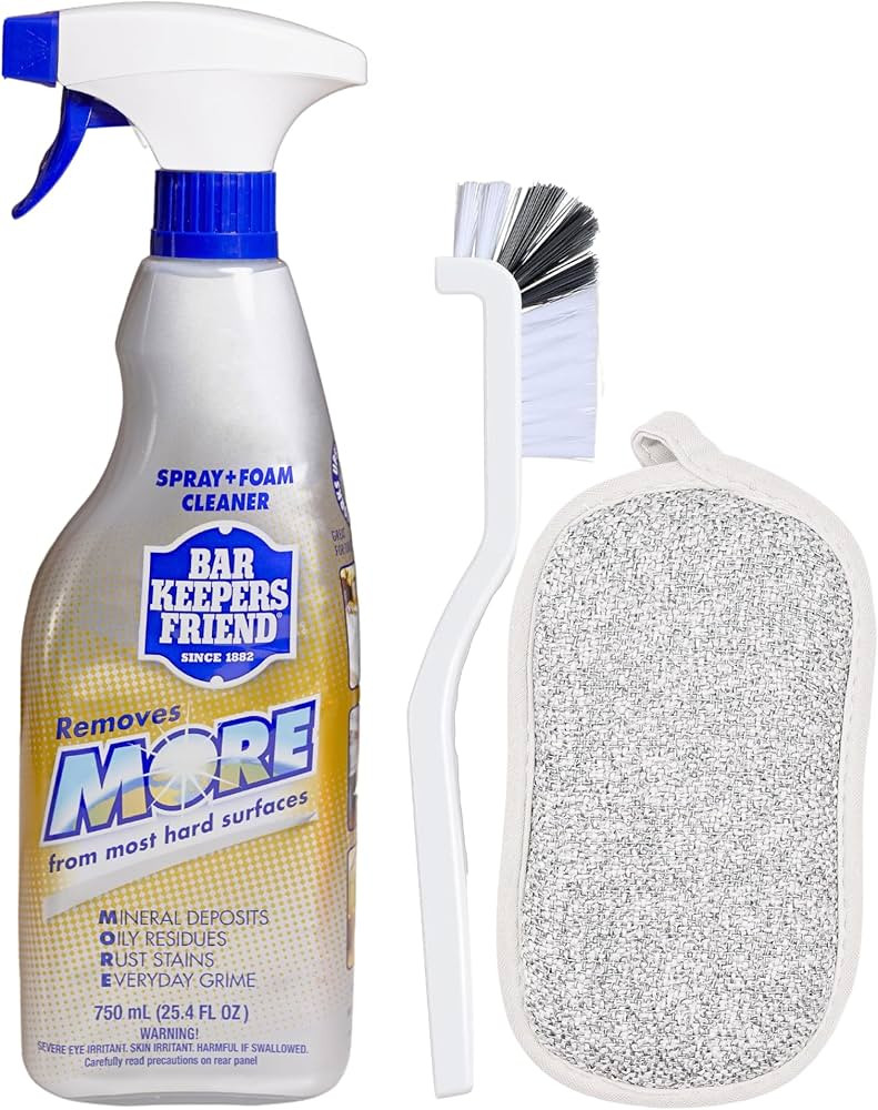 Pantry Delight Bar Keepers Friend 25oz All Purpose More Spray Foam Cleaner, Bundle with Cleaning ... | Amazon (US)