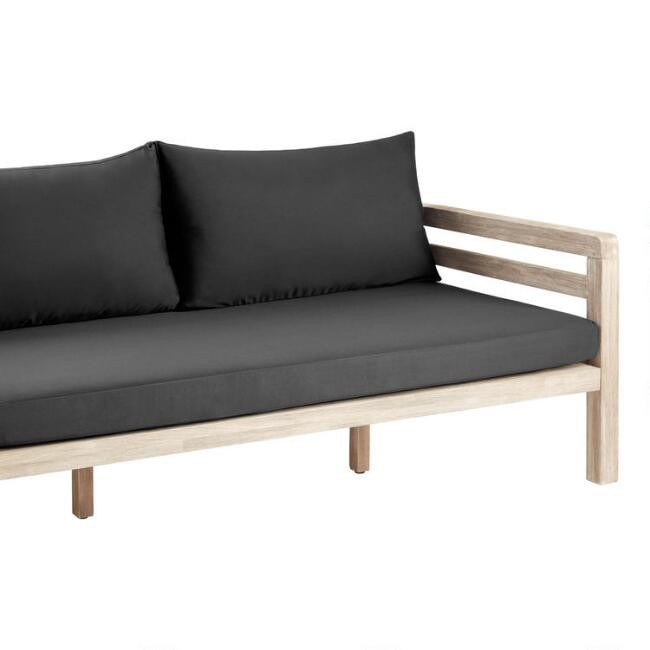 Sunbrella Marciana Outdoor Bench Cushion Covers | World Market