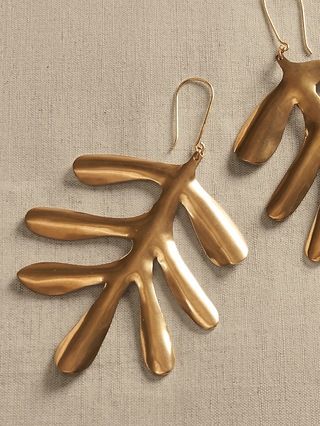 Leaf Statement Earrings | Aureus + Argent | Banana Republic (US)