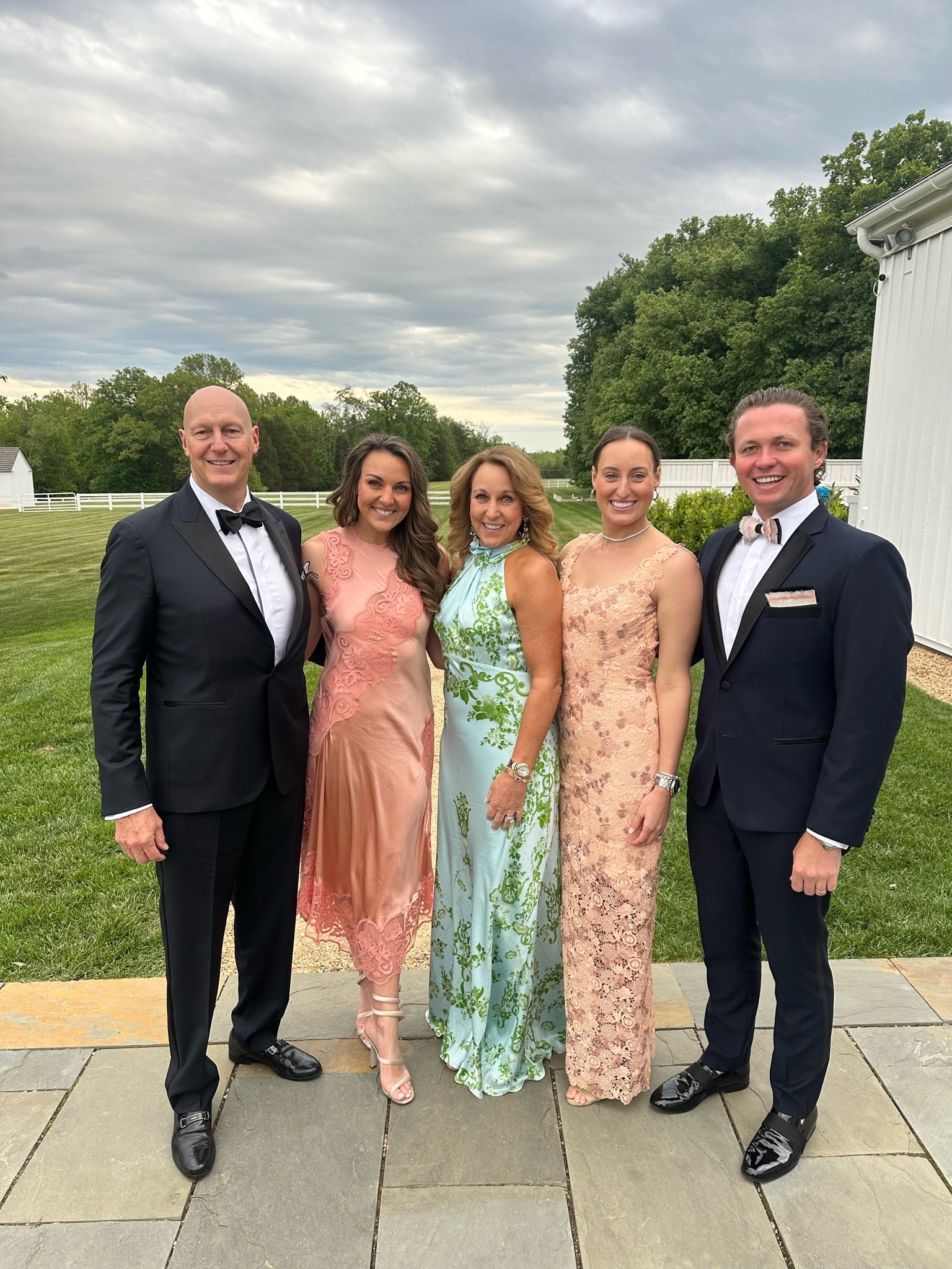 Garden black tie guest!