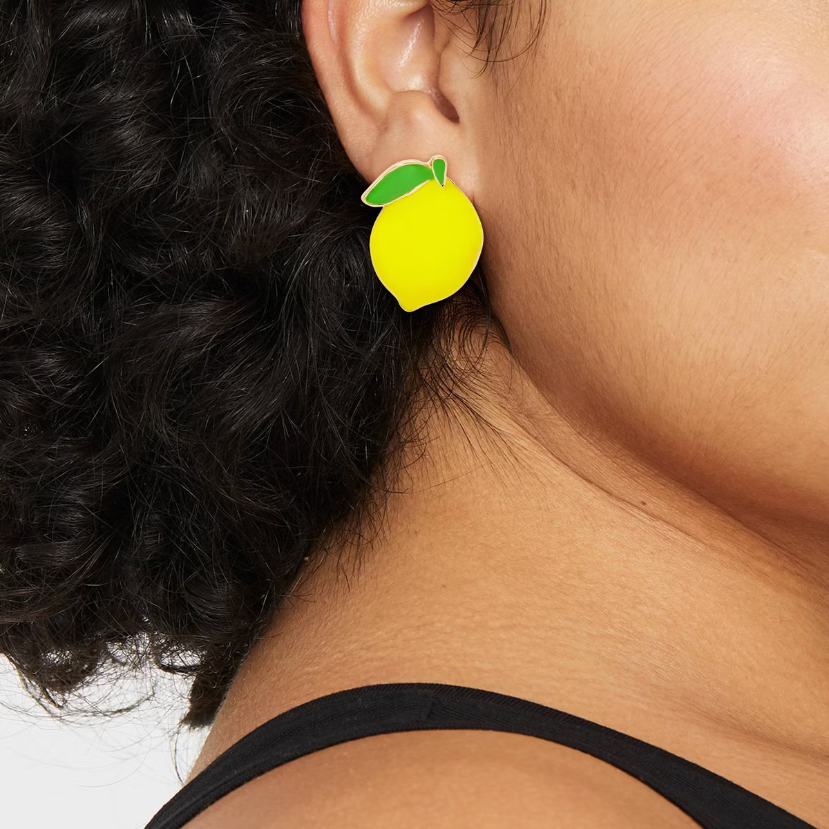 Lemon Stud Earrings - A New Day™ Yellow | Target