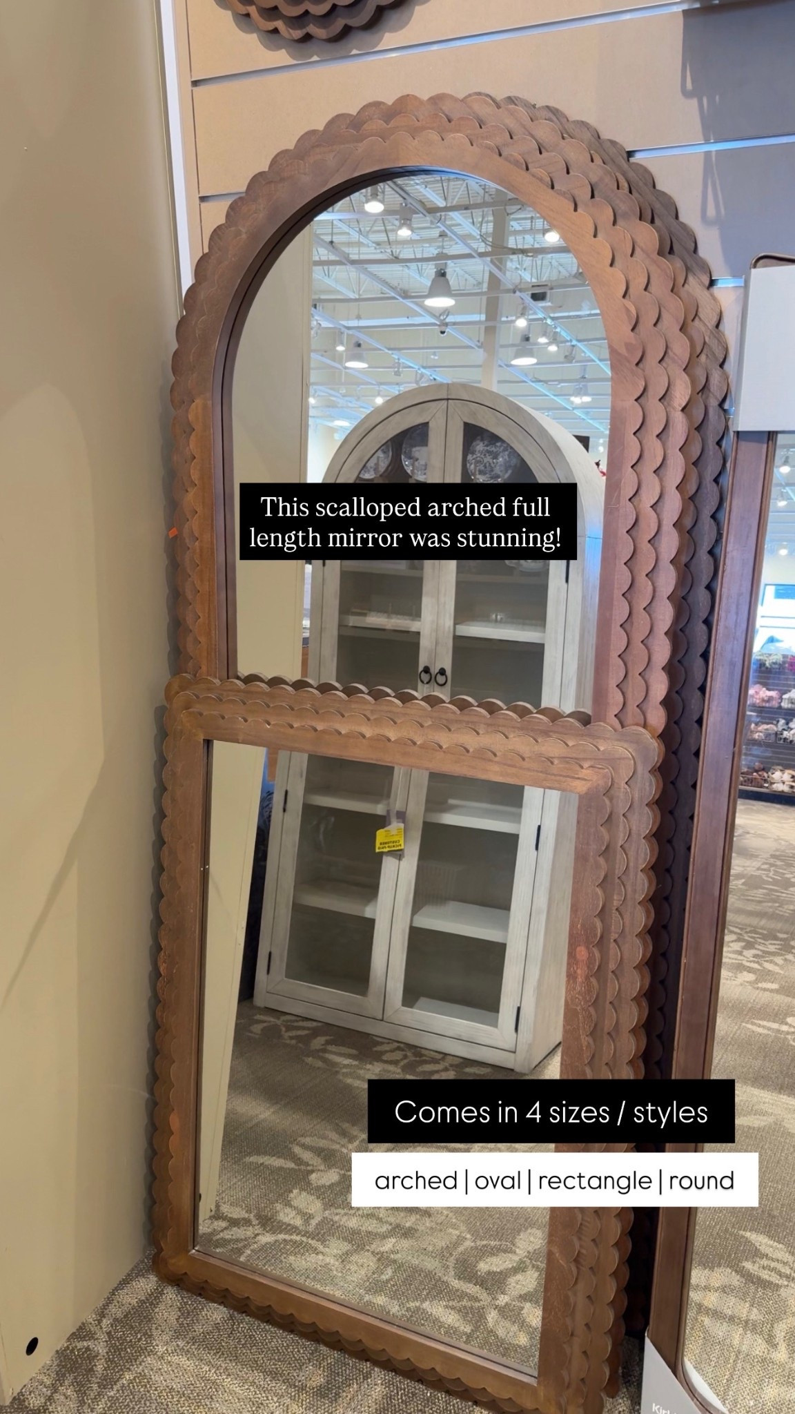 Kirklands finds | scallop mirror | arch mirror | leaning mirror | full length mirror | bathroom mirror | vanity mirror | oval mirror | vintage style | magnolia inspired | home decor 

#LTKSaleAlert #LTKHome