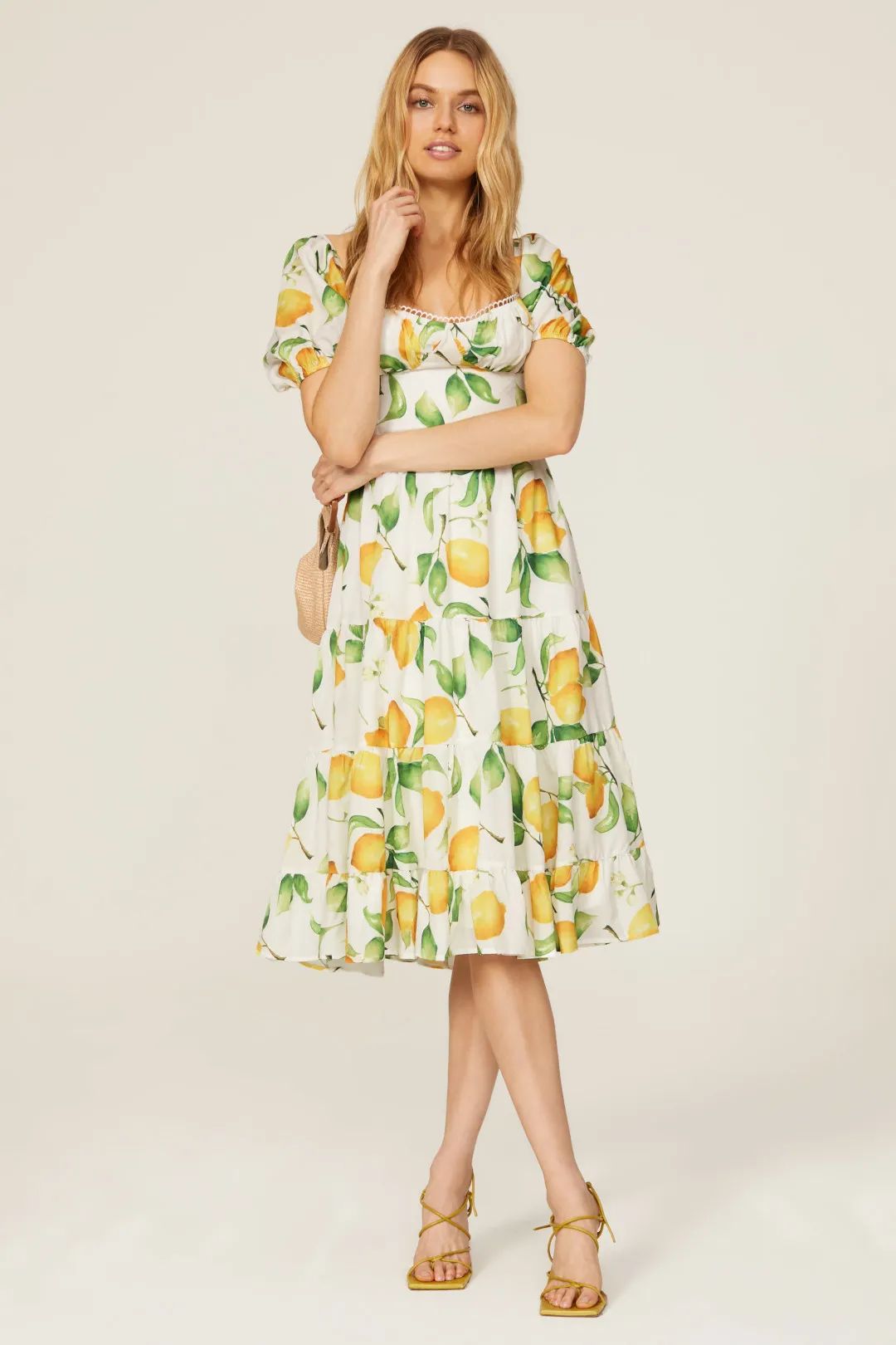 Lemon Midi Dress | Rent the Runway
