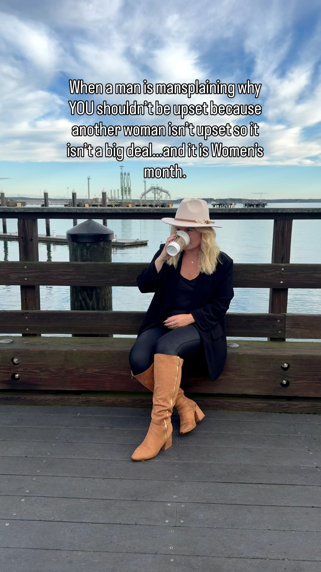 Cool story bruh✌🏻

But seriously if a topic doesn’t apply to you kindly sit the discussion out. You don’t get to tell me that I shouldn’t be outraged.

Also could we please retire the well she is smiling so she is okay. 🙄

How many of us (by us I mean women) have been in situations where we act like we are okay, are part of the joke, or just give a non answer so we aren’t called a bish? 

#womensmonth #strongwomen #unapologetic #knowyourworthladies 

#LTKselfcare #LTKPetite #LTKActive