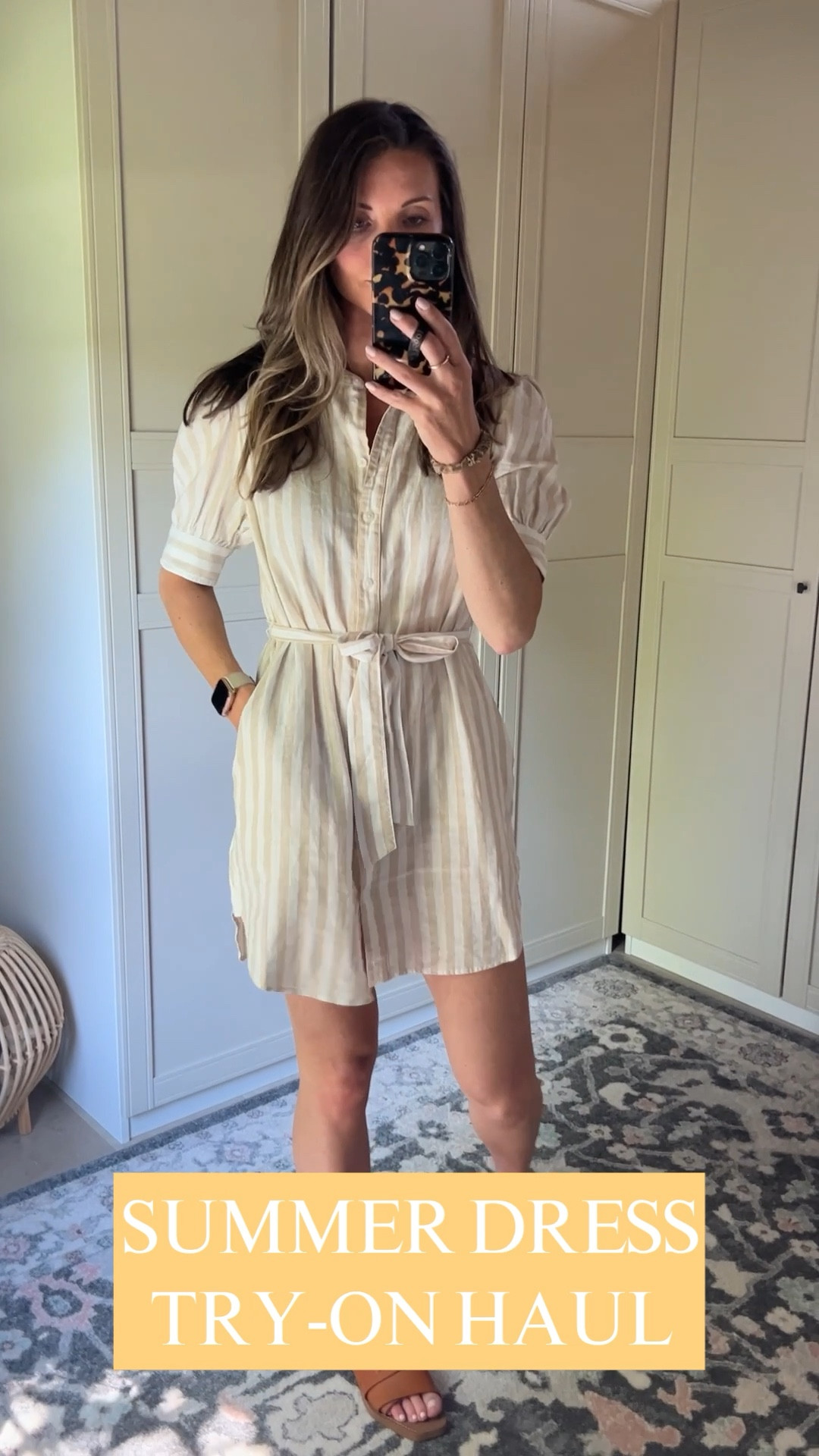 SUMMER DRESS TRY ON HAUL - all of these dresses are either clearance or 40% off right now!!! Found these in a quick trip to the store. There’s so many cute options and I definitely need to go back to the store and grab some more 😍

Wearing XS/S in dresses and XXS in the orange tunic (very oversized!)

#LTKunder50 #LTKstyletip #LTKsalealert