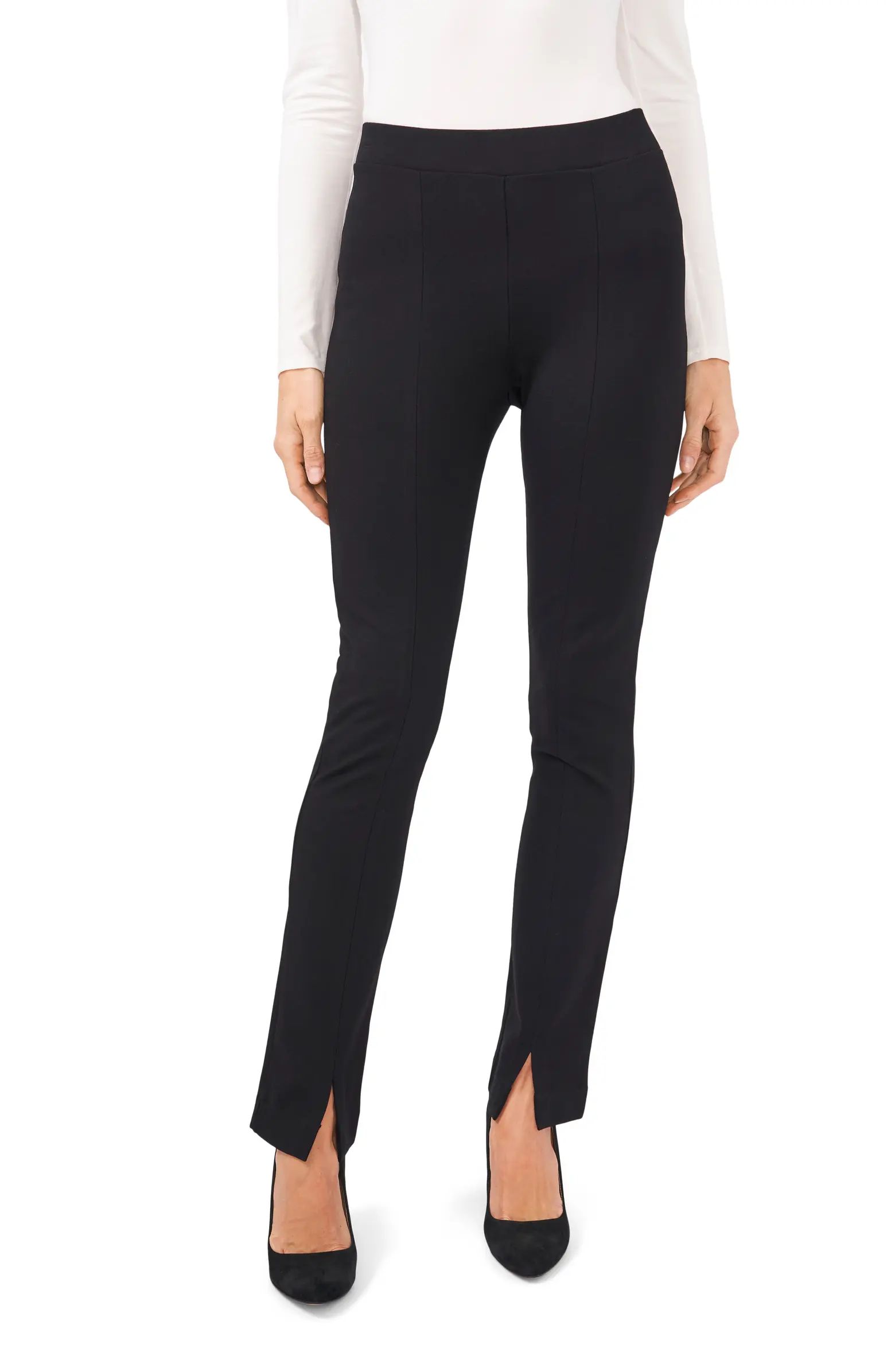 CeCe Straight Leg Ponte Pants | Nordstrom | Nordstrom