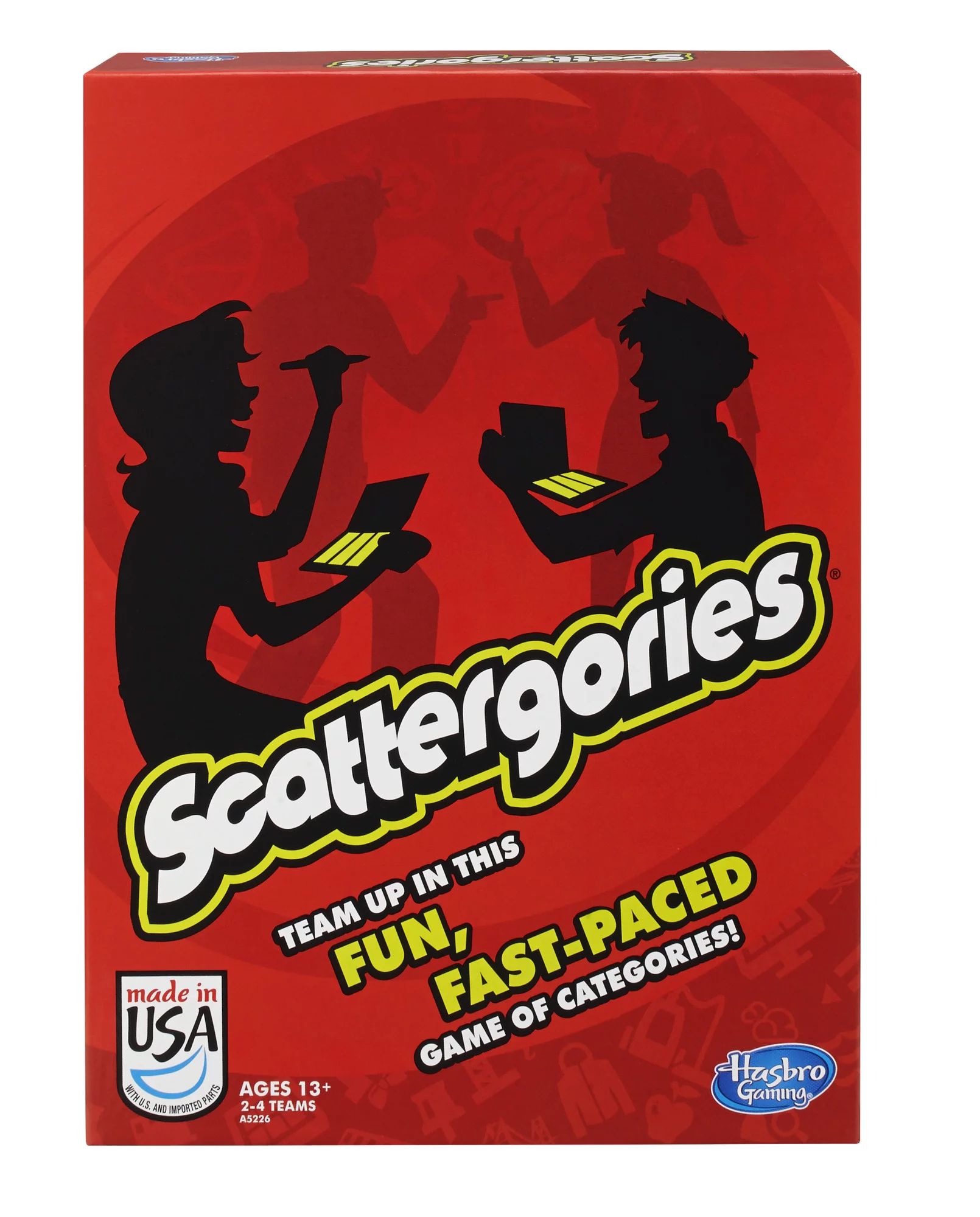 Classic Scattergories Game, Party Game for Kids Ages 13 and up, for 2+ Players | Walmart (US)