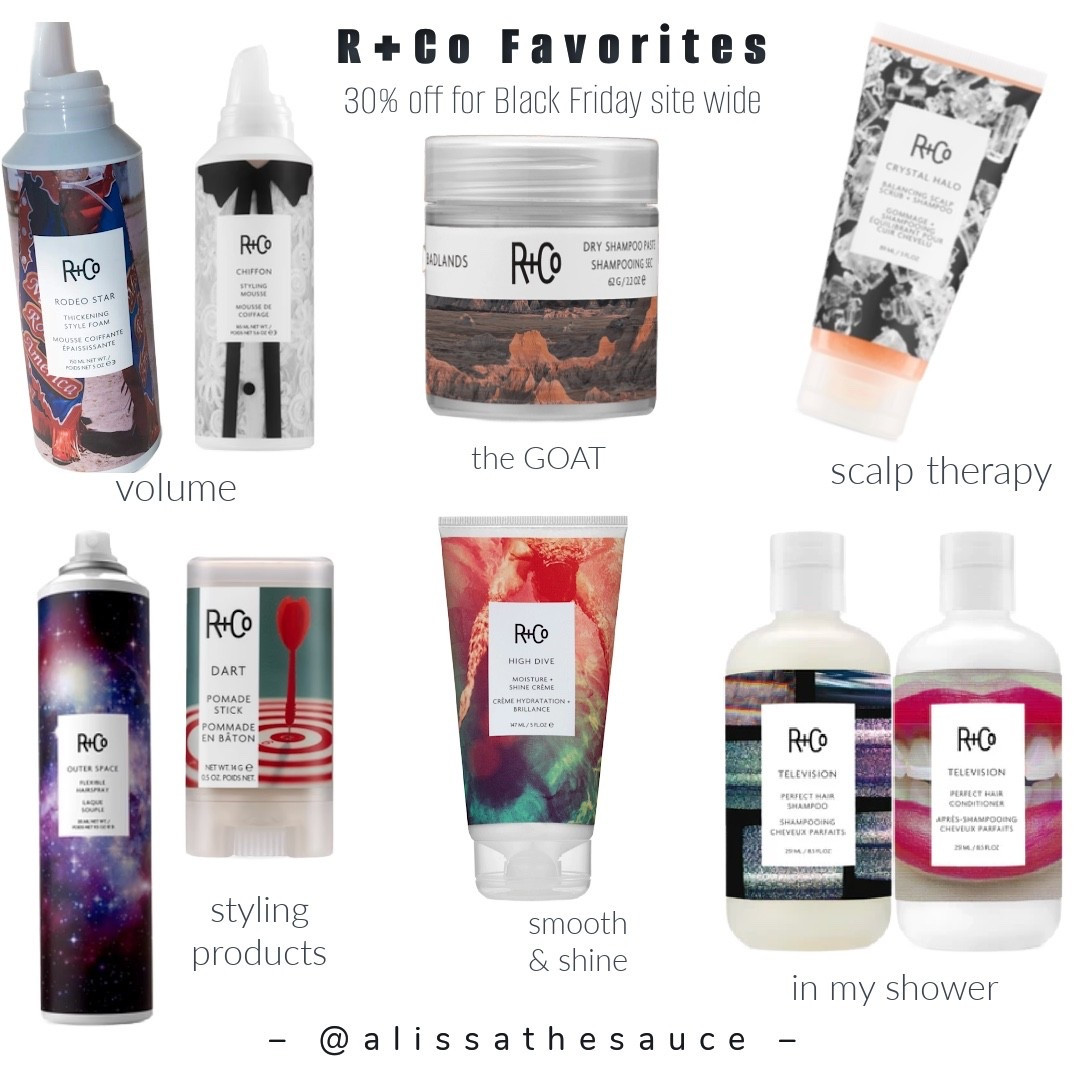 Here are my R+Co picks as a hairstylist 💇🏼‍♀️ 
Hair products 30% off for Black Friday 

#LTKGiftGuide #LTKCyberWeek #LTKBeauty