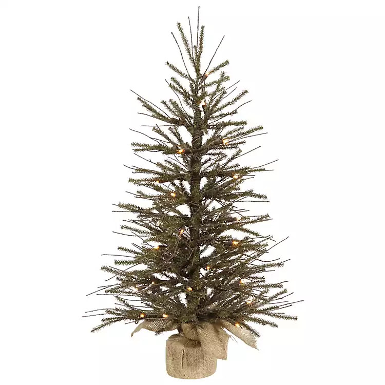 Pre-Lit Vienna Twig Christmas Tree, 24 in. | Kirkland's Home
