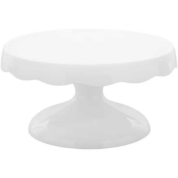 Wilton 2-in-1 Pedestal Cake Stand and Serving Plate, 10-Inch Round Stand | Walmart (US)