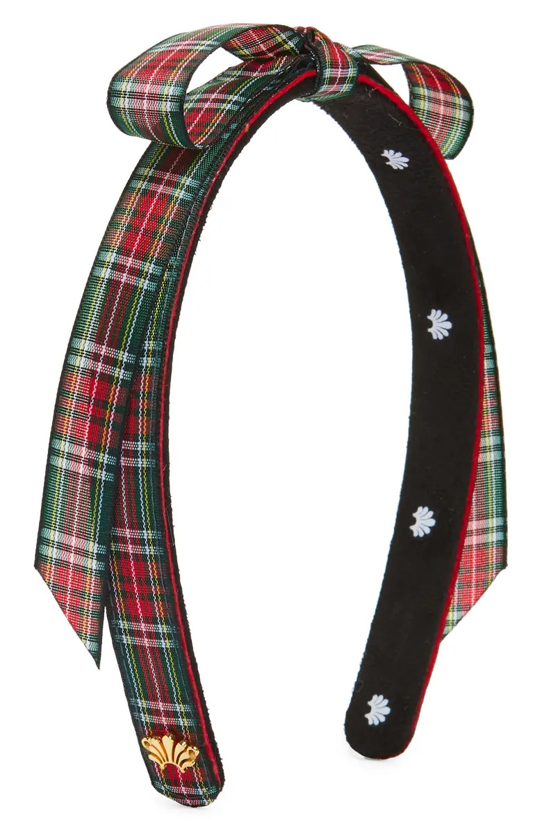 Lele Sadoughi Plaid Bardot Headband | Nordstrom | Nordstrom