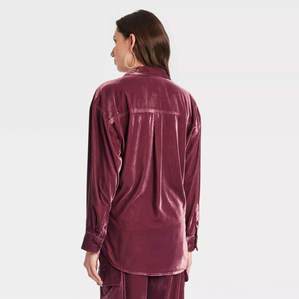 Women's Long Sleeve Collared Button-Down Shirt - Universal Thread™ | Target