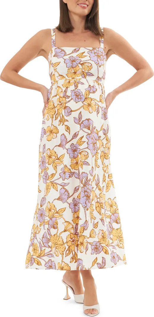 Brook Floral Maternity Sundress | Nordstrom