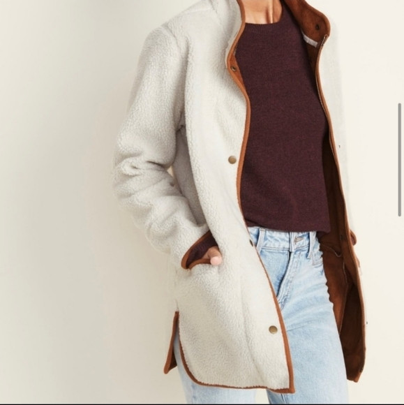 Old Navy Faux Sherpa Jacket | Poshmark