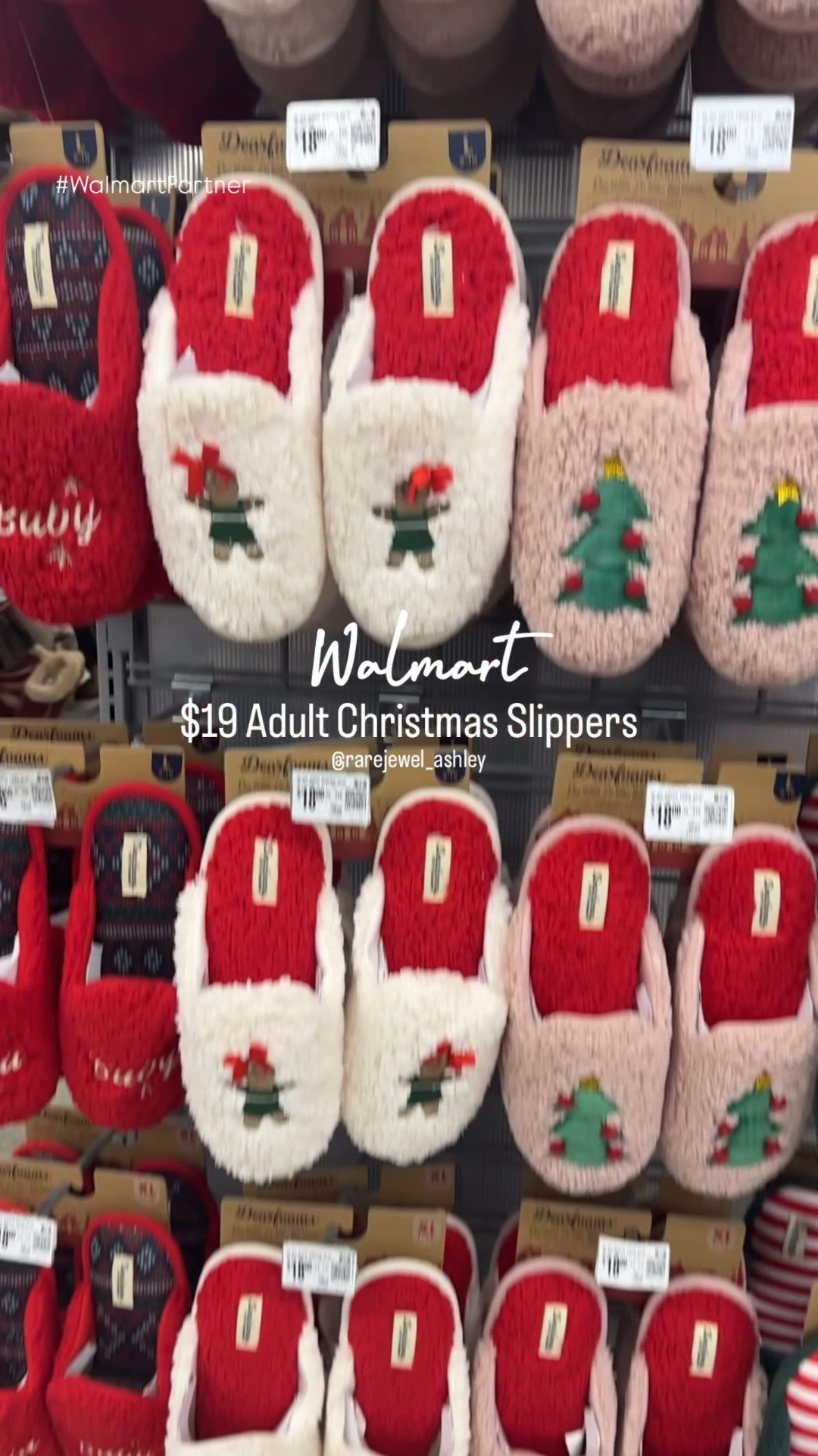 #WalmartPartner
Slide into the Christmas spirit with these $19 Christmas slippers from @Walmart.

Exact and similar styles are linked.
#holiday #christmas #slippers #footwear #shoes #womenshoes #trending 

#LTKSeasonal #LTKShoeCrush #LTKSaleAlert