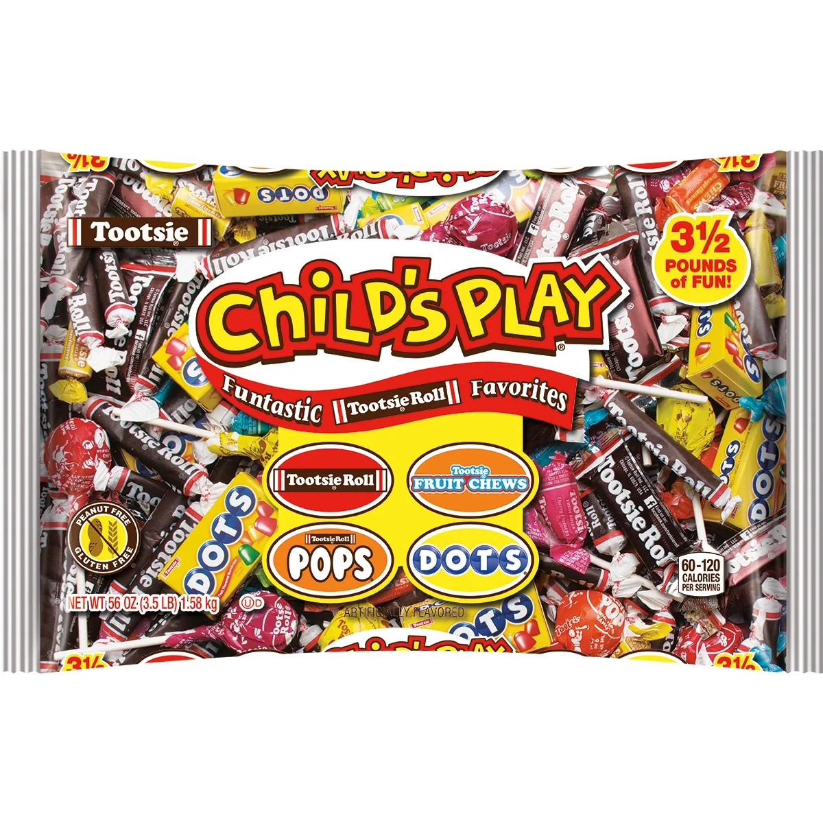 Tootsie Child's Play Variety Candies Pack, 3.5 Lb. | Walmart (US)