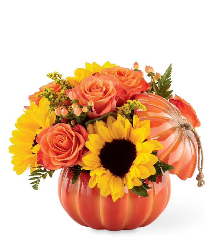 Plentiful Pumpkin Arrangement | From You Flowers
