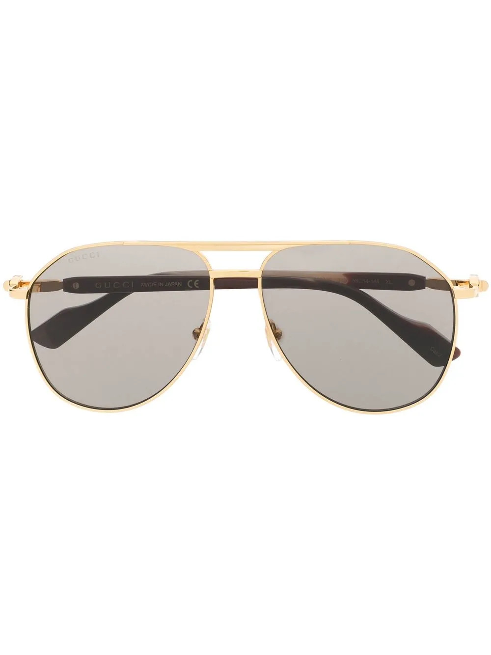 Gucci Eyewear Tinted pilot-frame Sunglasses - Farfetch | Farfetch Global