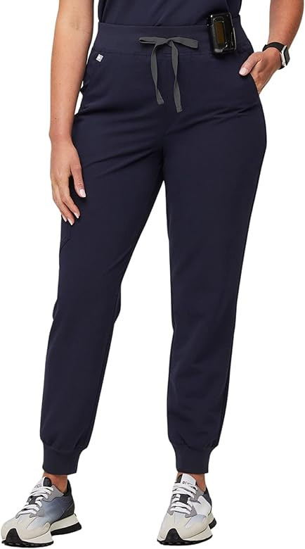 FIGS Zamora High Waisted Jogger Style Scrub Pants for Women — Slim Fit, 6 Pockets, High Rise Yo... | Amazon (US)