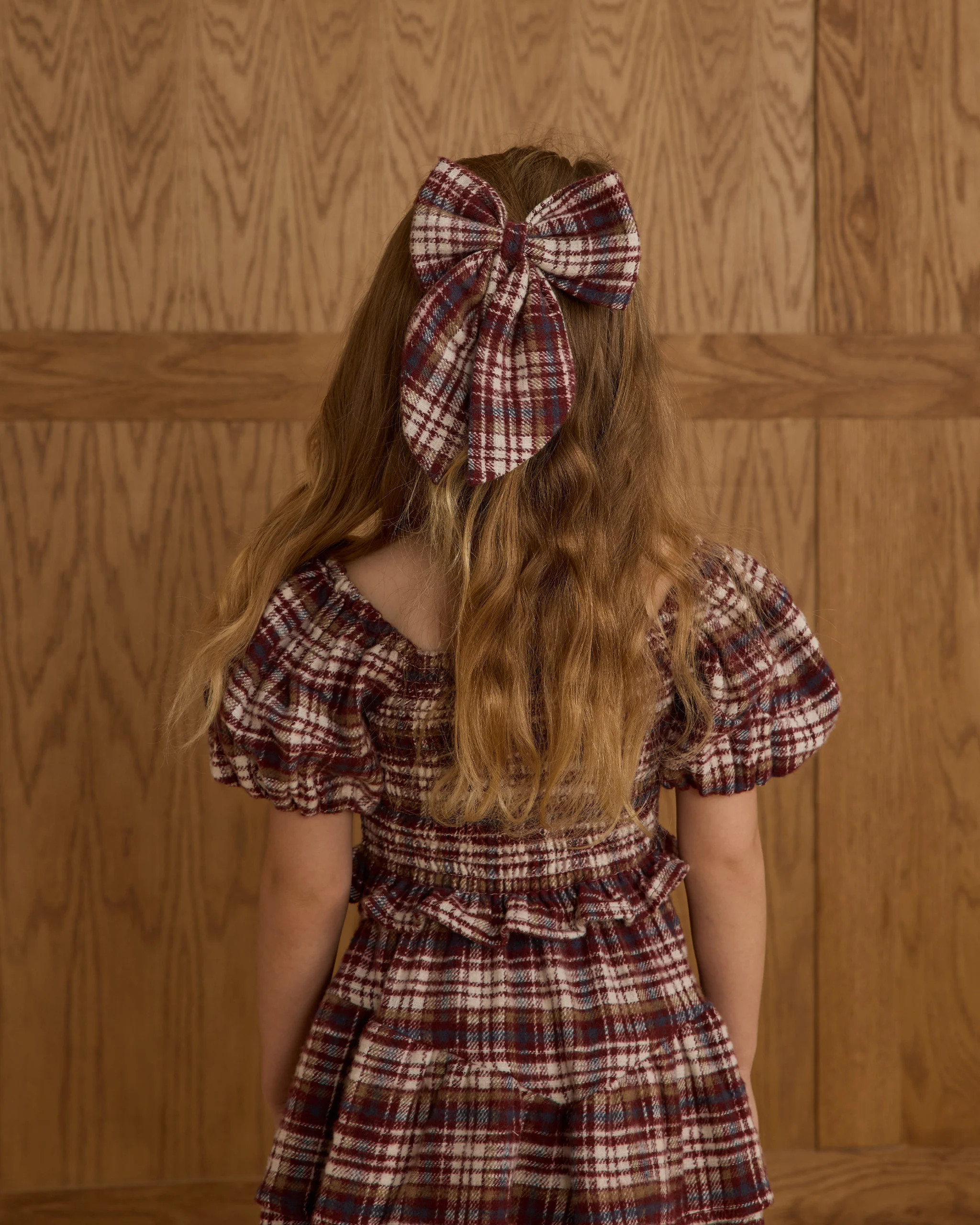 Trixie Top || Burgundy Plaid | Rylee + Cru