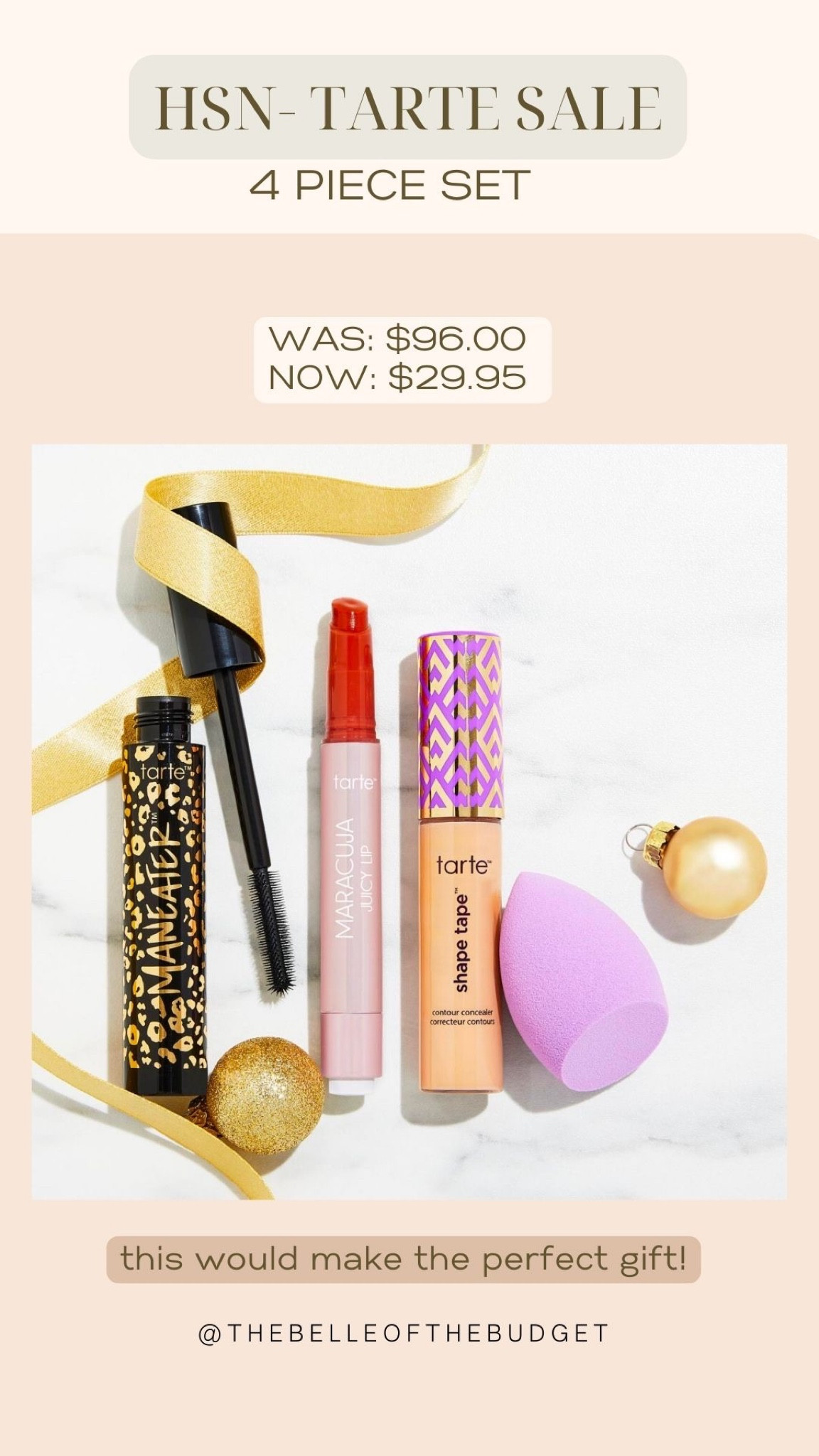 HSN tarte beauty sale! This would make a great stocking stuffer! 

#LTKSeasonal #LTKGiftGuide #LTKHolidaySale