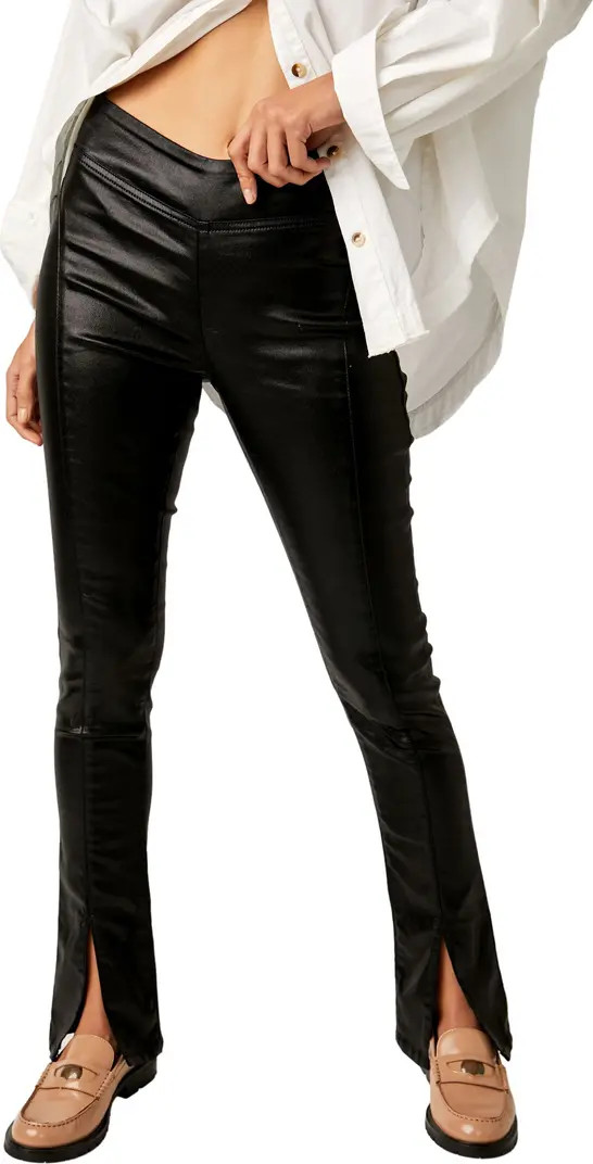 Free People Double Dutch Pull-On Slit Hem Jeans | Nordstrom | Nordstrom