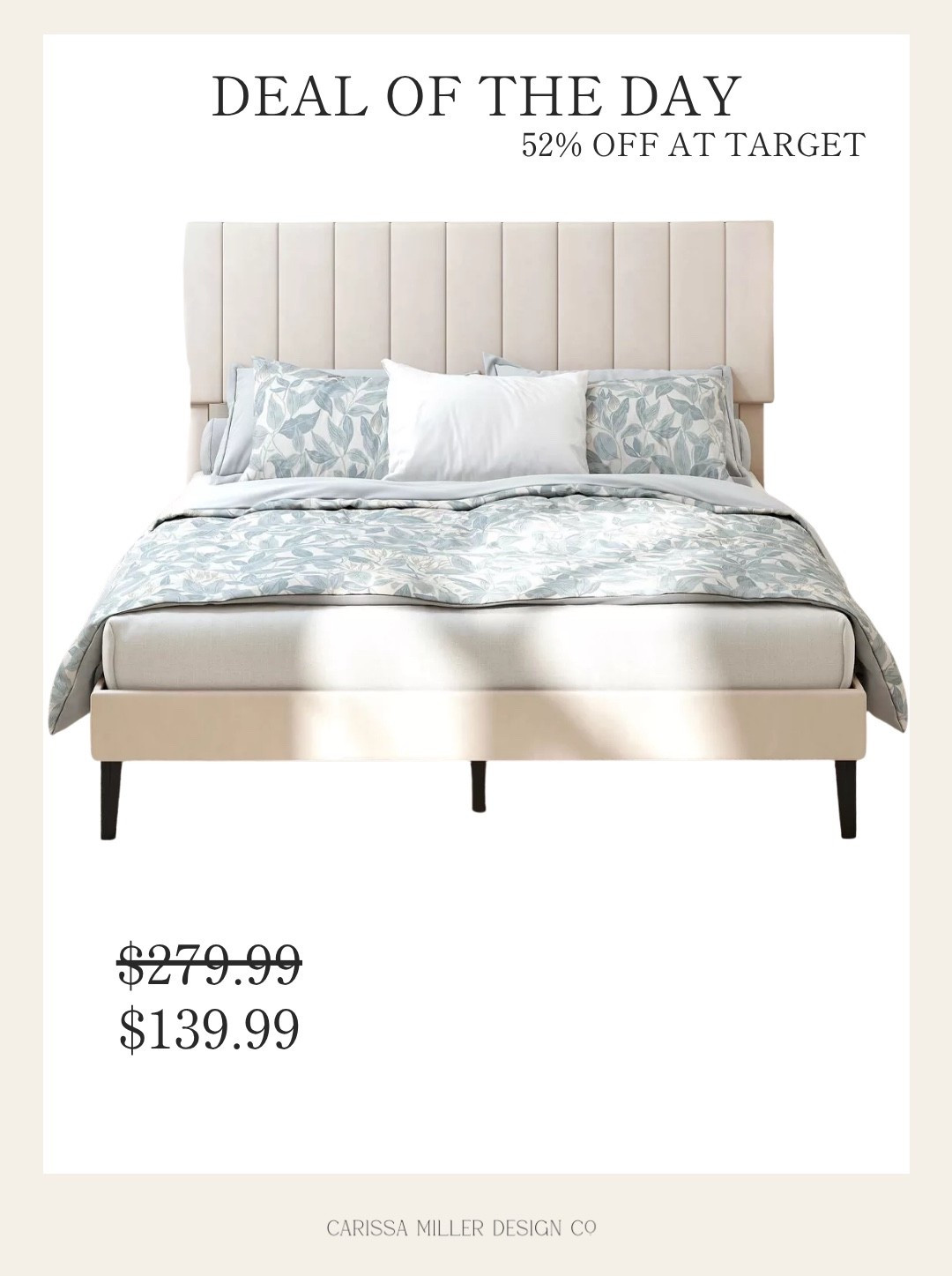 This bed frame from Target is such an amazing deal!

#LTKHome #LTKSaleAlert #LTKOver40