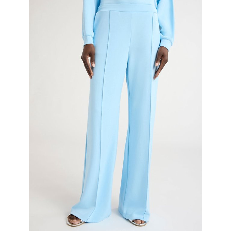 Scoop Women's and Women's Plus Ultimate ScubaKnit Trouser Pants, Sizes XS-4X | Walmart (US)