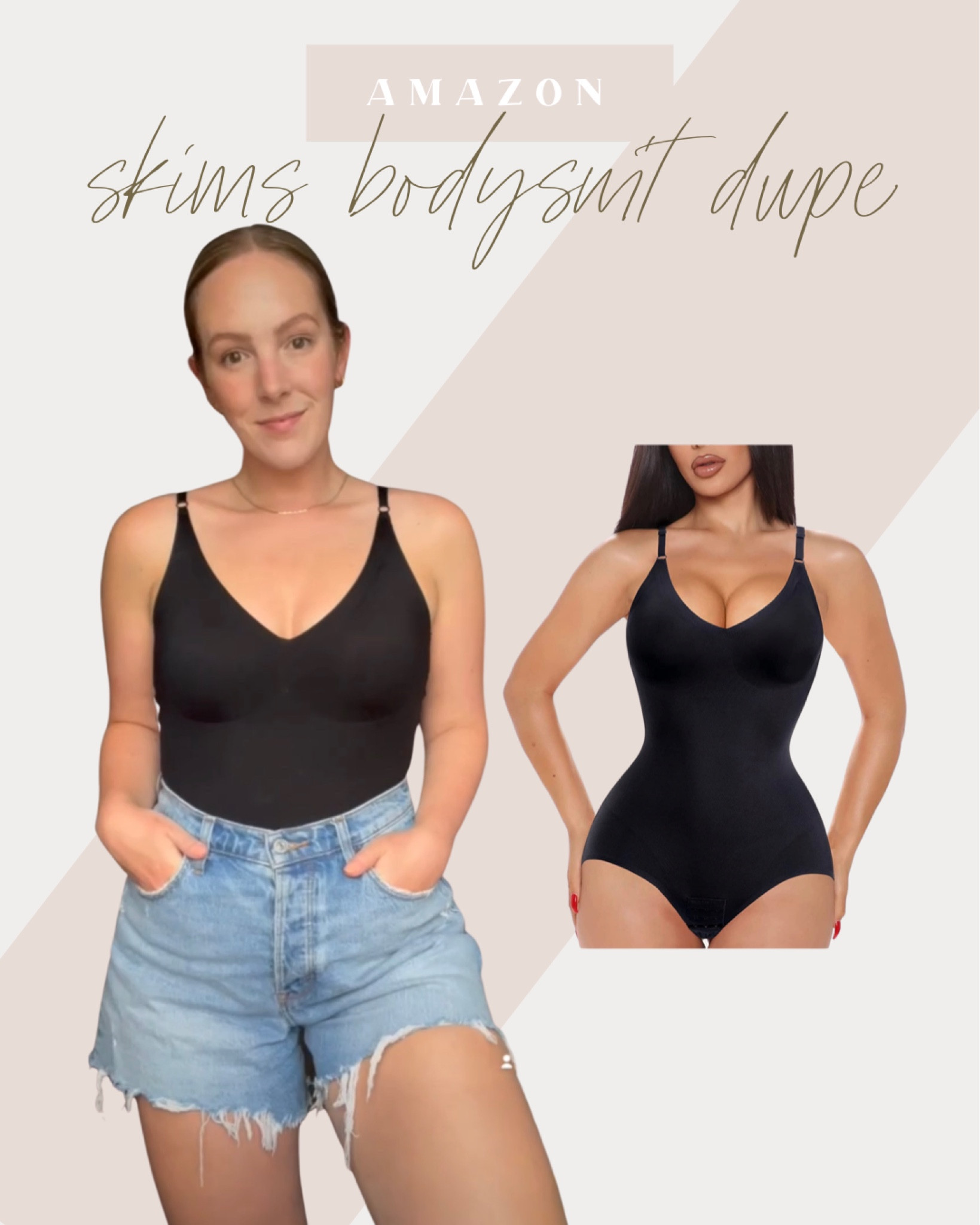 Skims bodysuit dupe! Only $29.99, runs true to size, M

#LTKsalealert #LTKstyletip #LTKunder50
