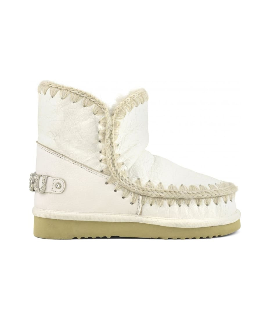 White Sheepskin Eskimo 18 | Italist.com US