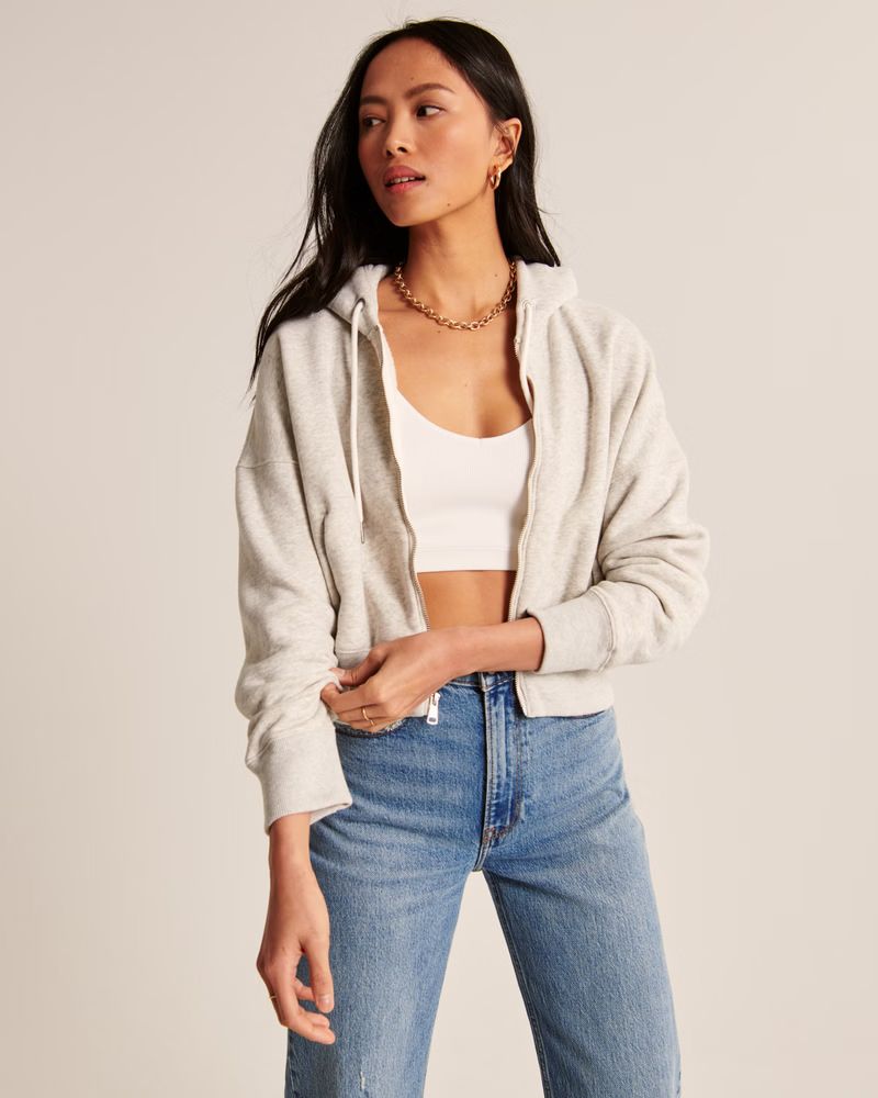 softAF MAX Easy Wedge Full-Zip | Abercrombie & Fitch (US)